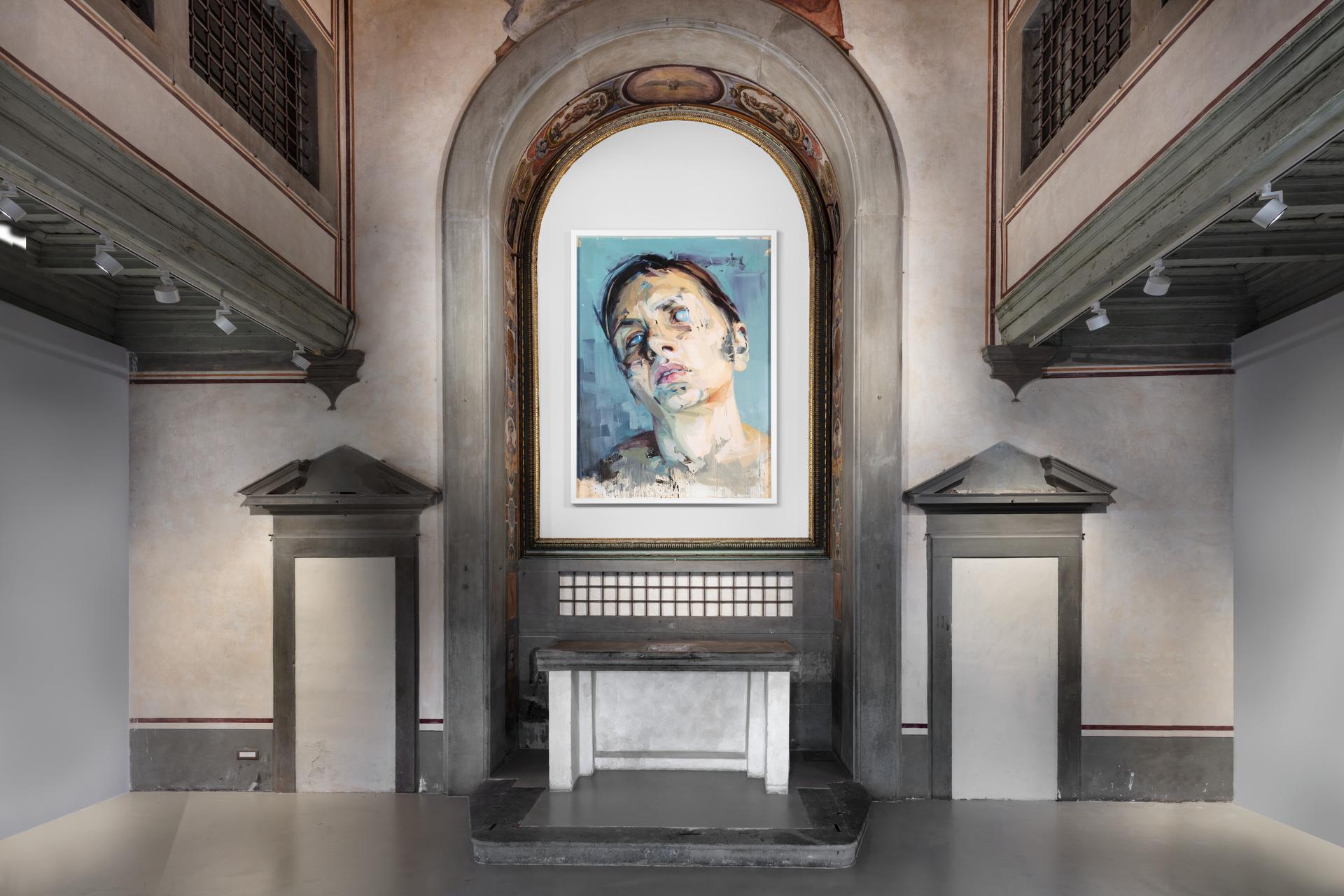 Jenny Saville Firenze, Installation view, Museo Novecento © Jenny Saville. Tutti i diritti riservati, DACS 2021 Foto: Sebastiano Pellion di Persano Courtesy Gagosian