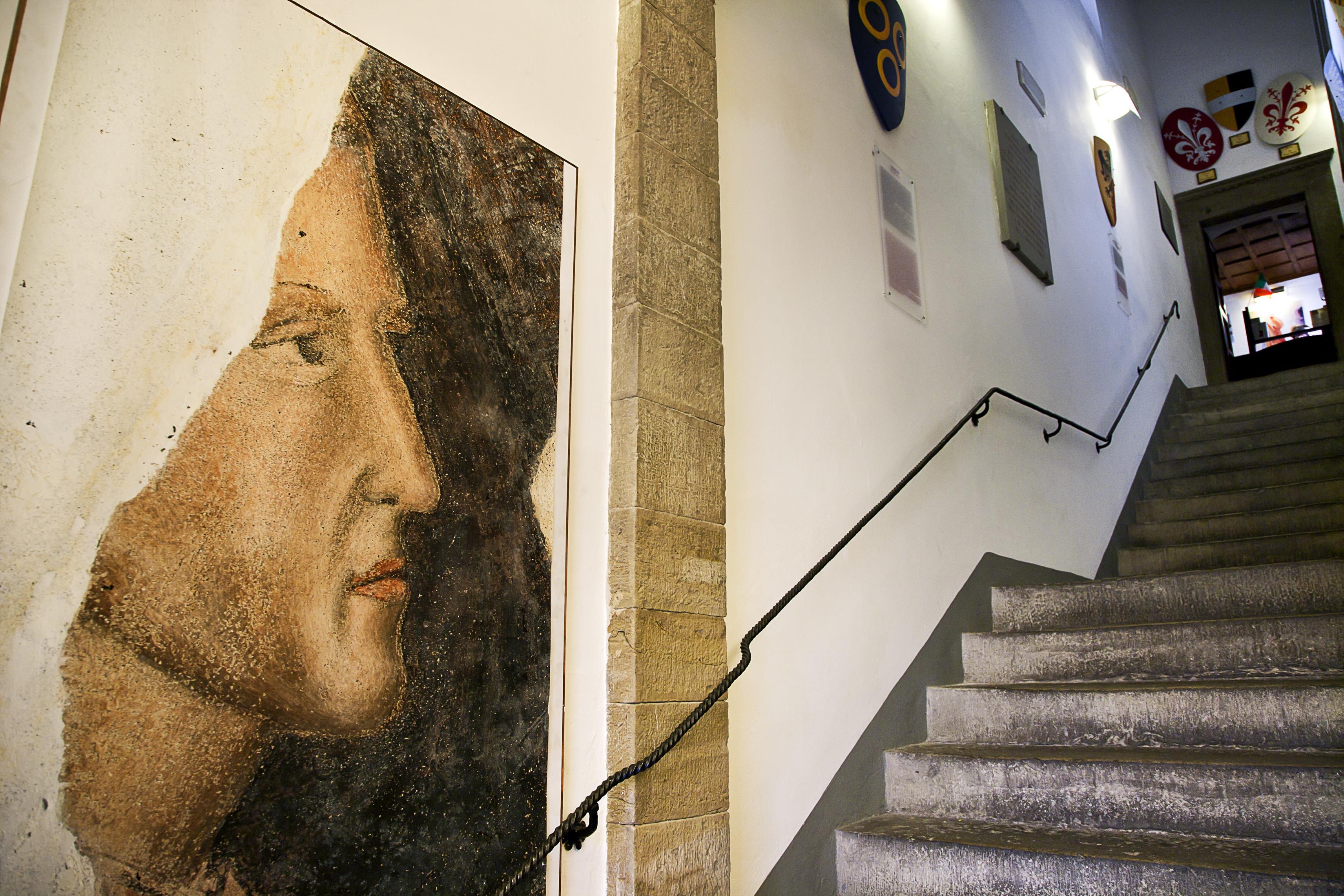 Casa museo di Dante Alighieri in via Santa Margherita a Firenze.