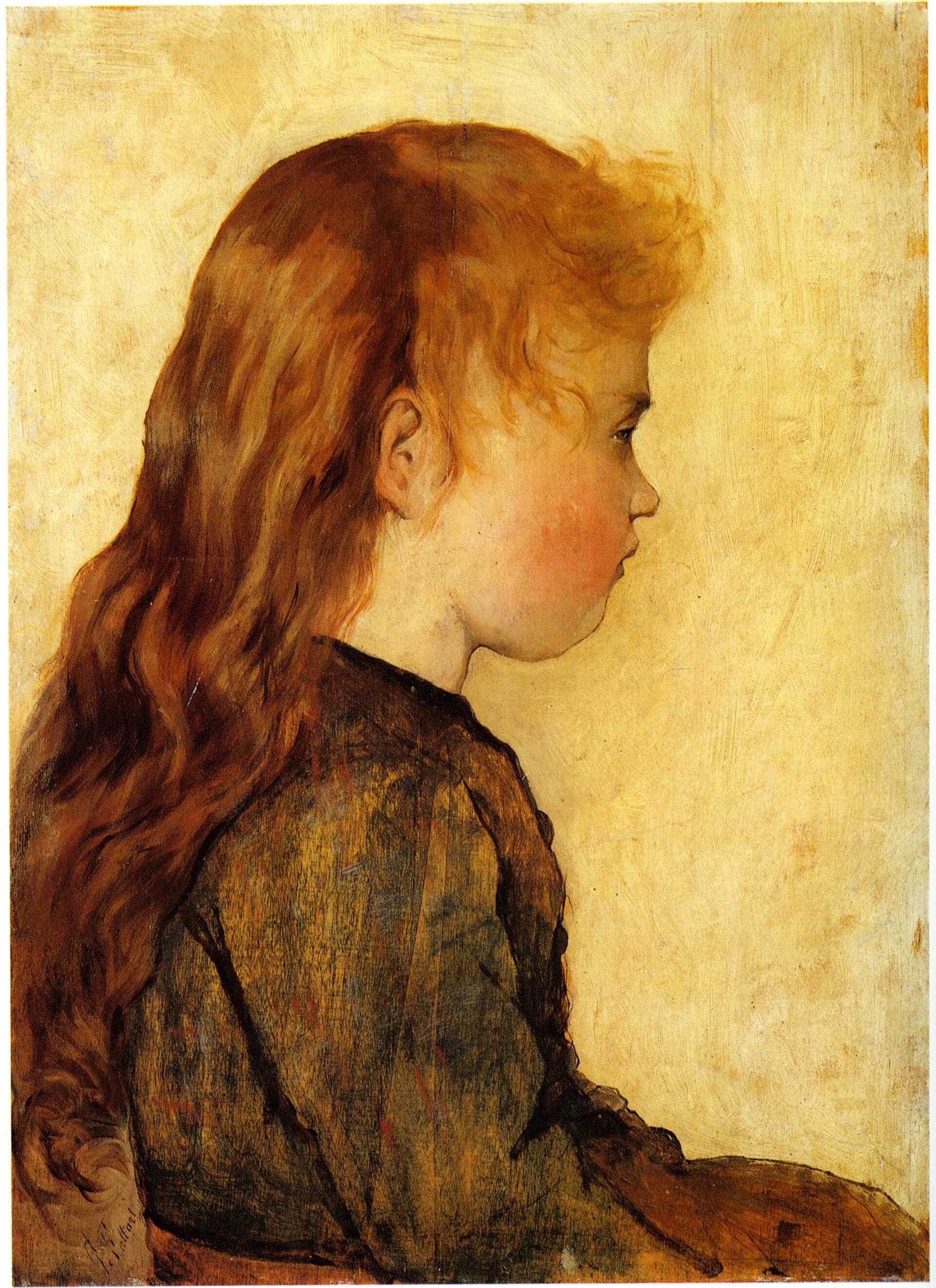 Giovanni Fattori: Gotine rosse, 1882 ca. Olio su tavola GAM - Galleria Civica d’Arte Moderna e Contemporanea, Torino 