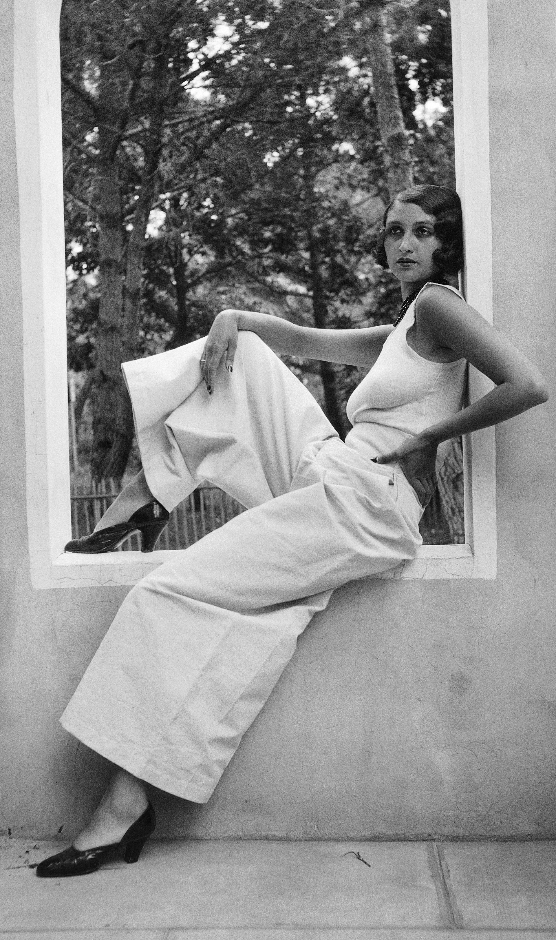 Renée Perle, Juan-les-Pins, maggio 1930. Photograph by Jacques Henri Lartigue © Ministère de la Culture (France), MAP-AAJHL