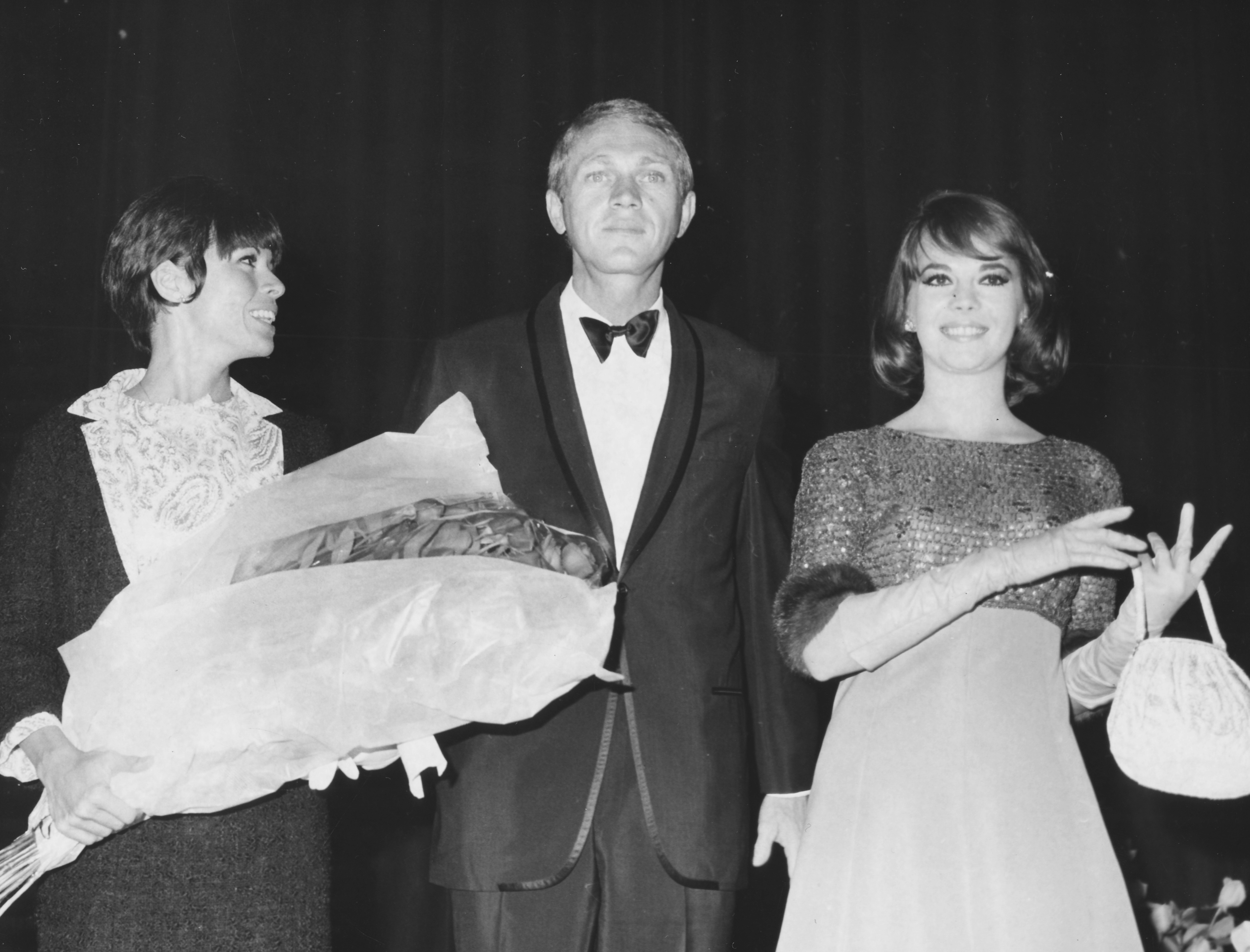 Nel 1964 con Steve McQueen 