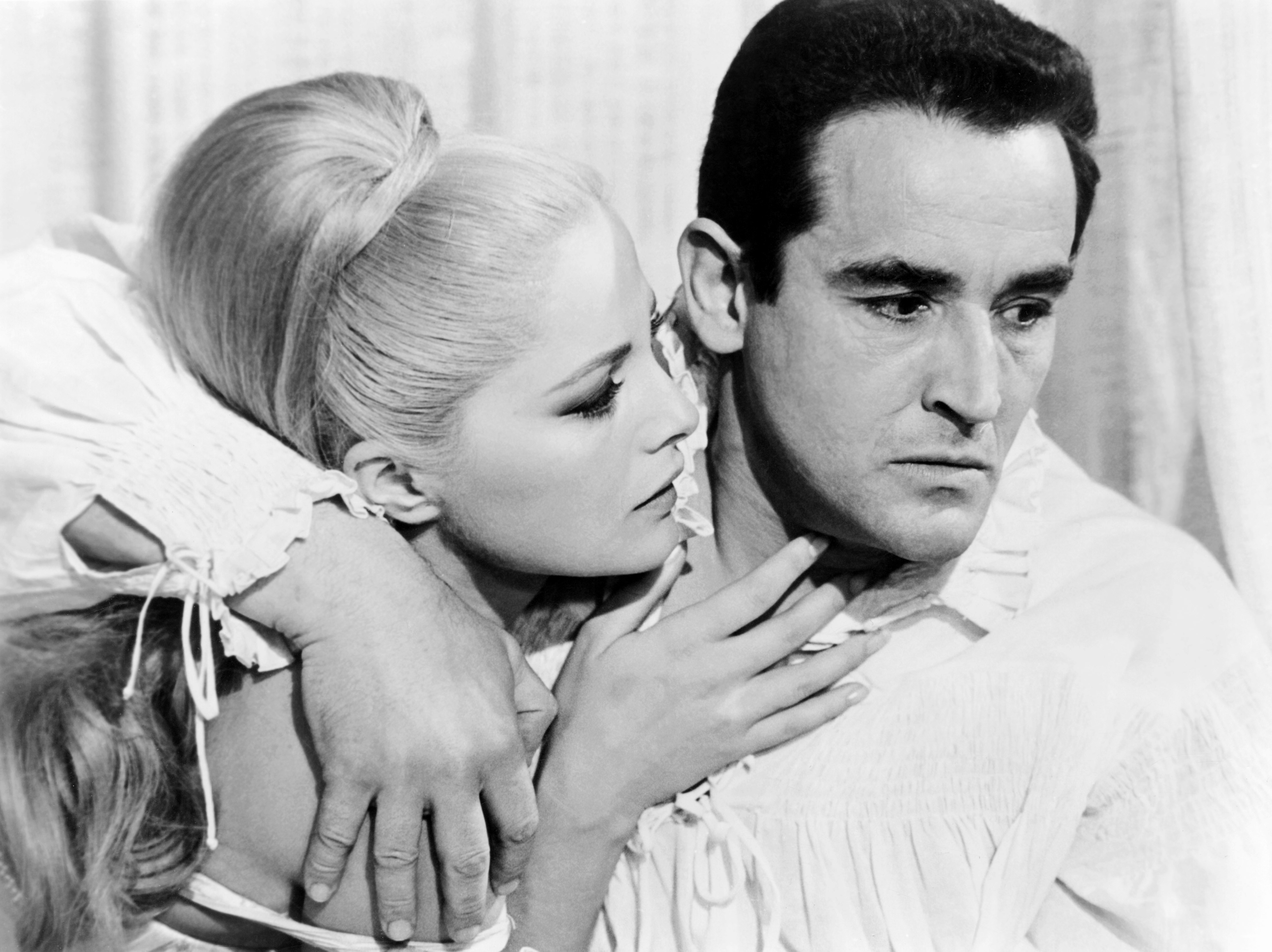 Con Vittorio Gassman nel film del 1966 "Una vergine per il principe"