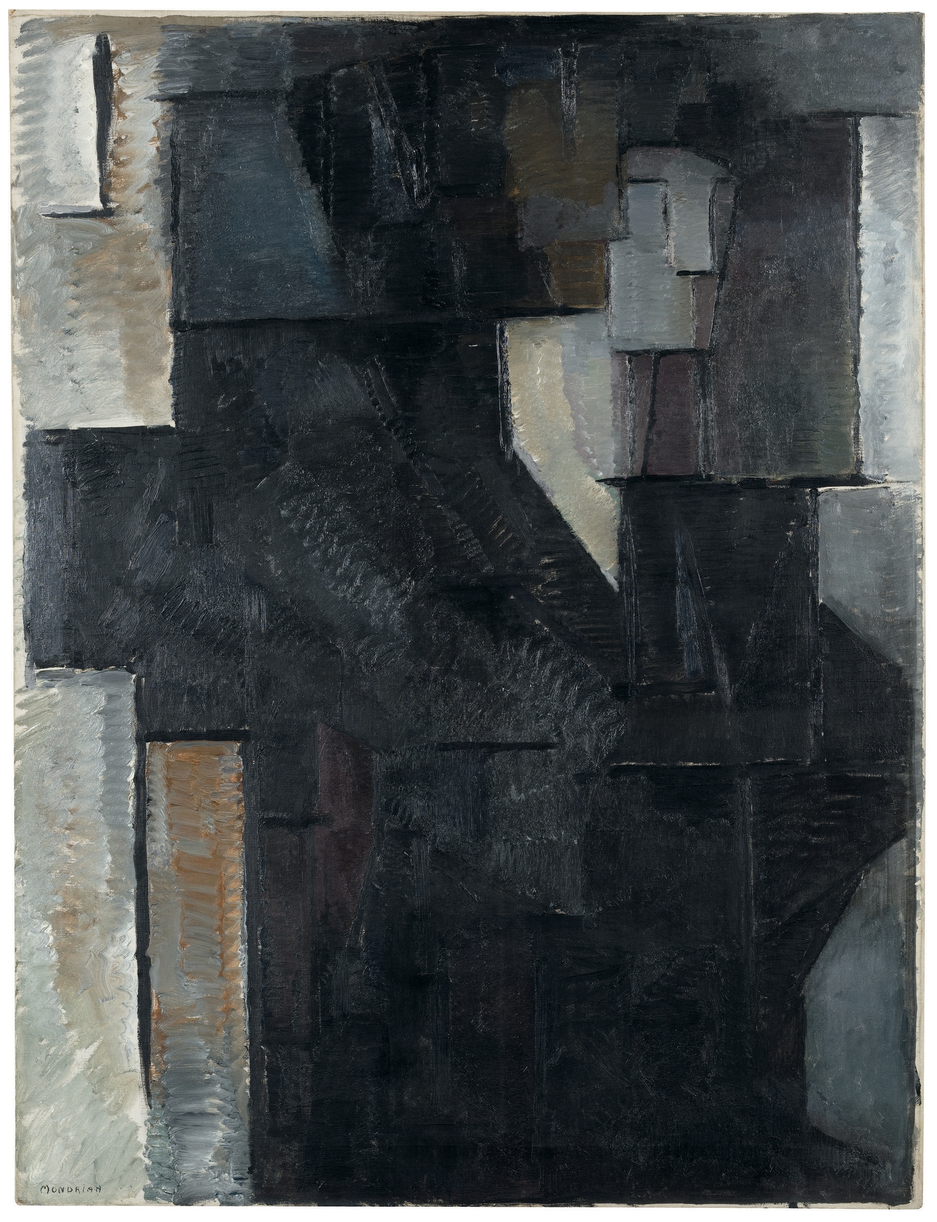 Piet Mondrian (1872-1944): Figura femminile, 1912. Olio su tela. Kunstmuseum Den Haag