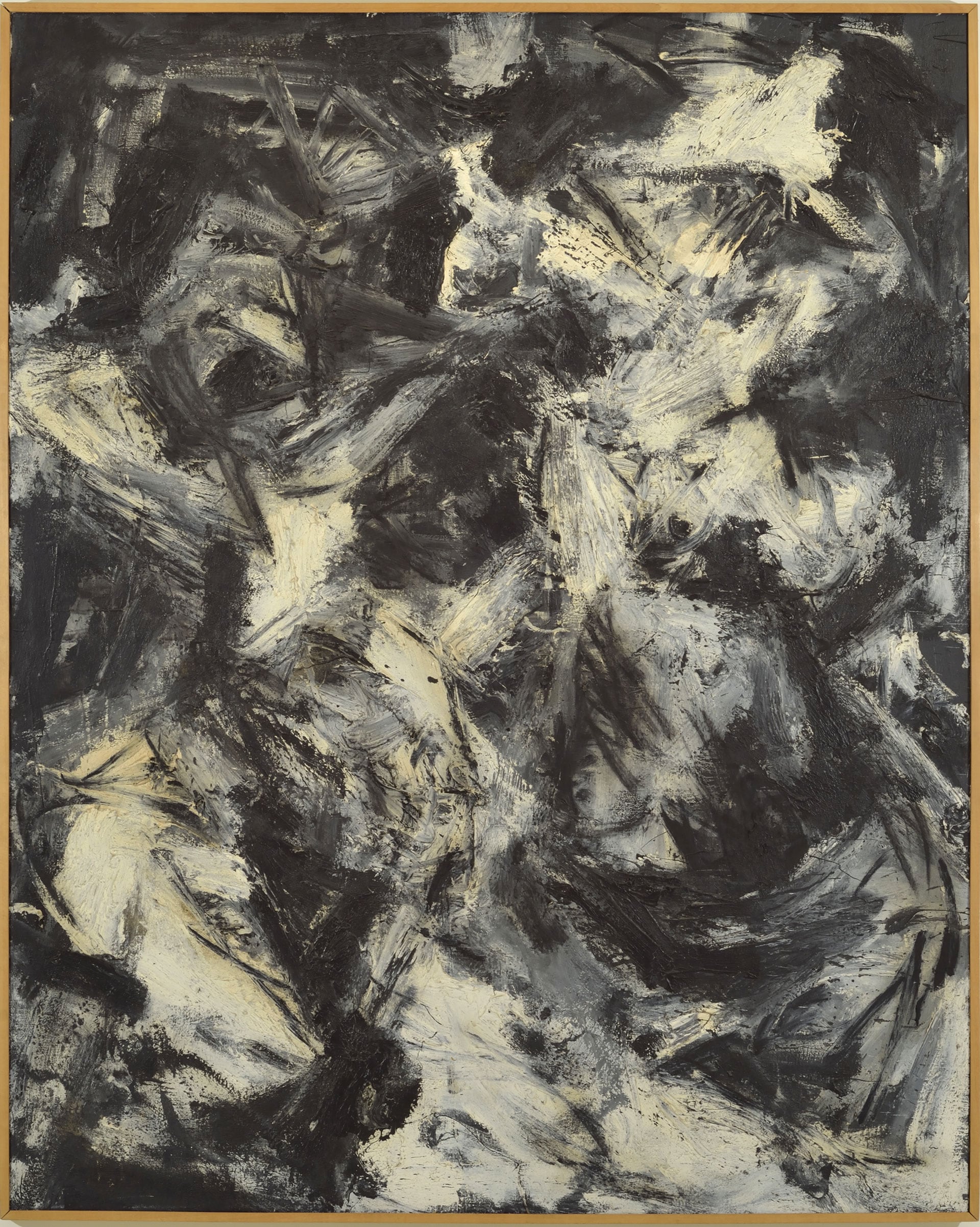 Emilio Vedova (Venezia, 1919 – 2006), Spagna n. 6, 1960. Olio su tela, cm. 185x148