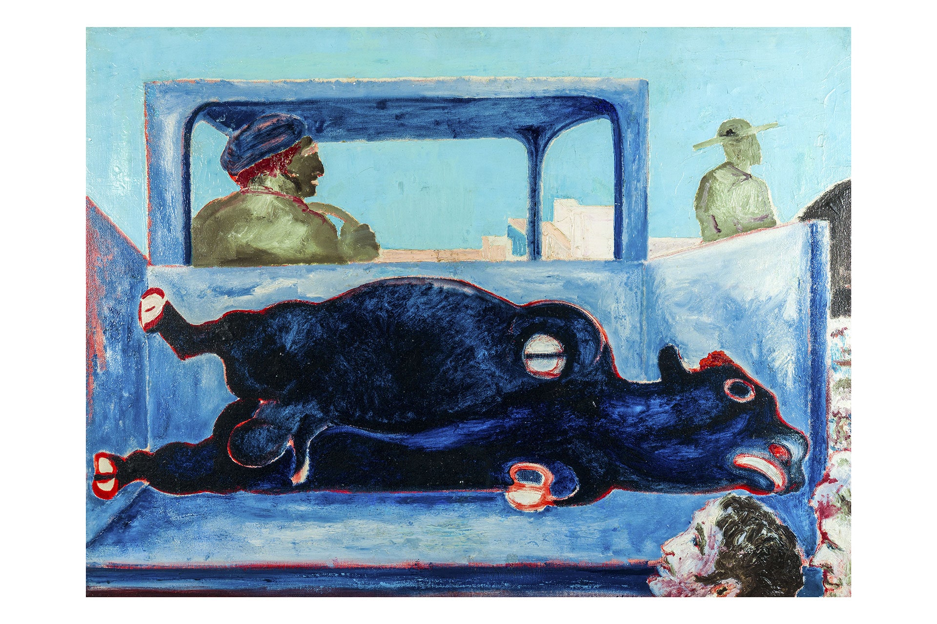  Aligi Sassu "El rey destronado", 1964. Olio su tela, cm 60x80 