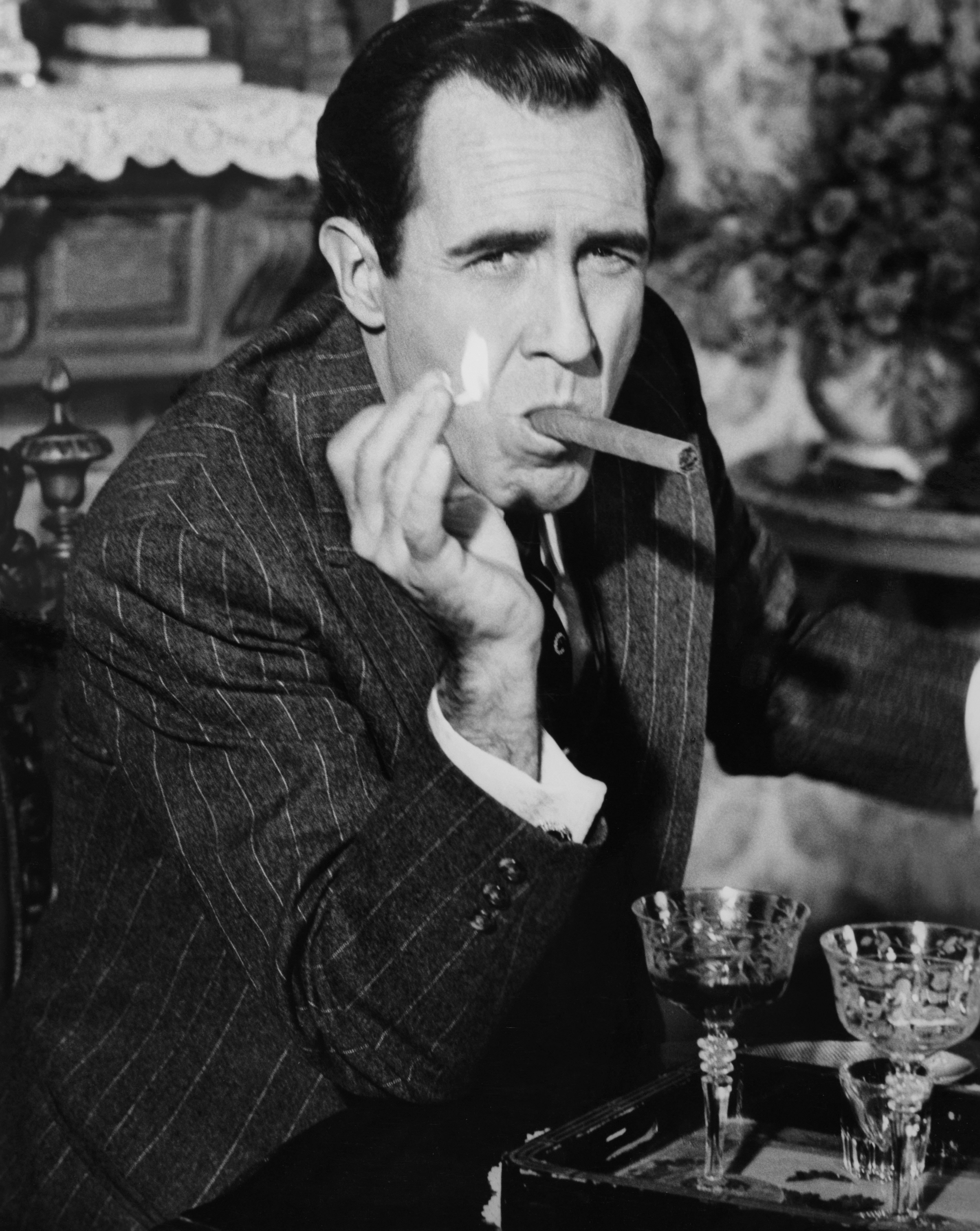 Jason Robards è Al Capone nel film "Il massacro di San Valentino" del 1967