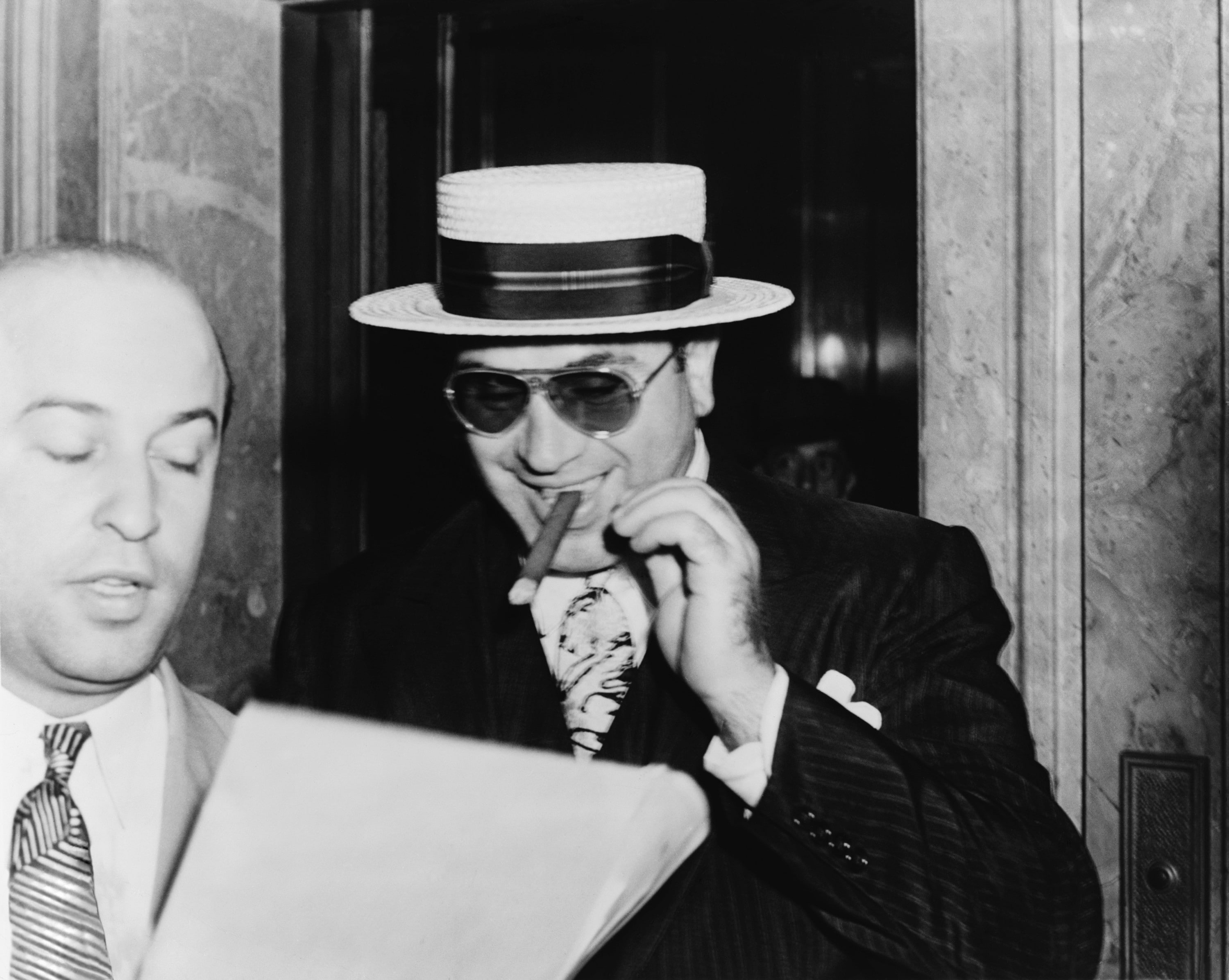 Il vero Al Capone ritratto nel 1941