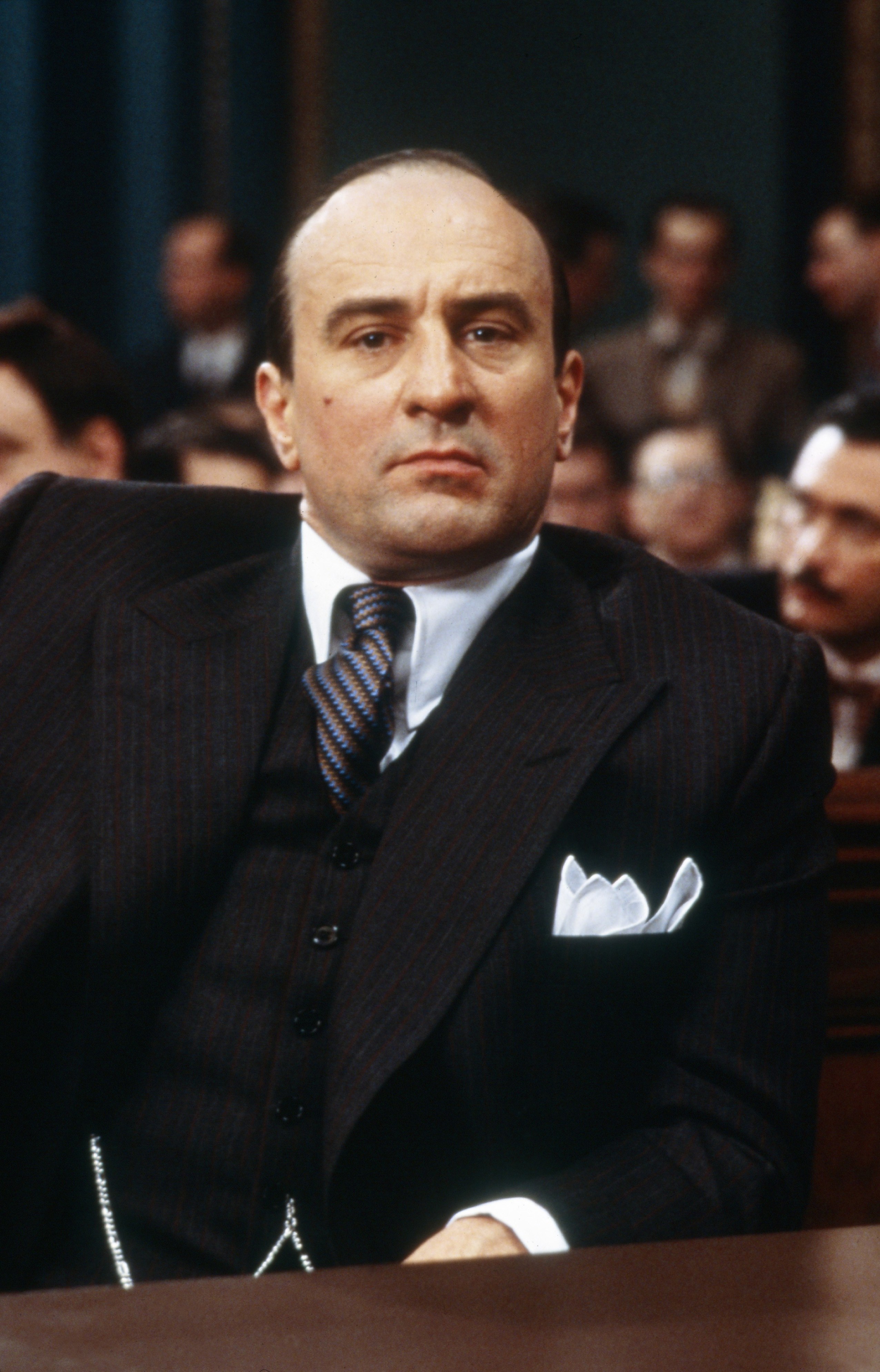 Robert De Niro, Al Capone nel film di De Palma "Gli Intoccabili" del 1987