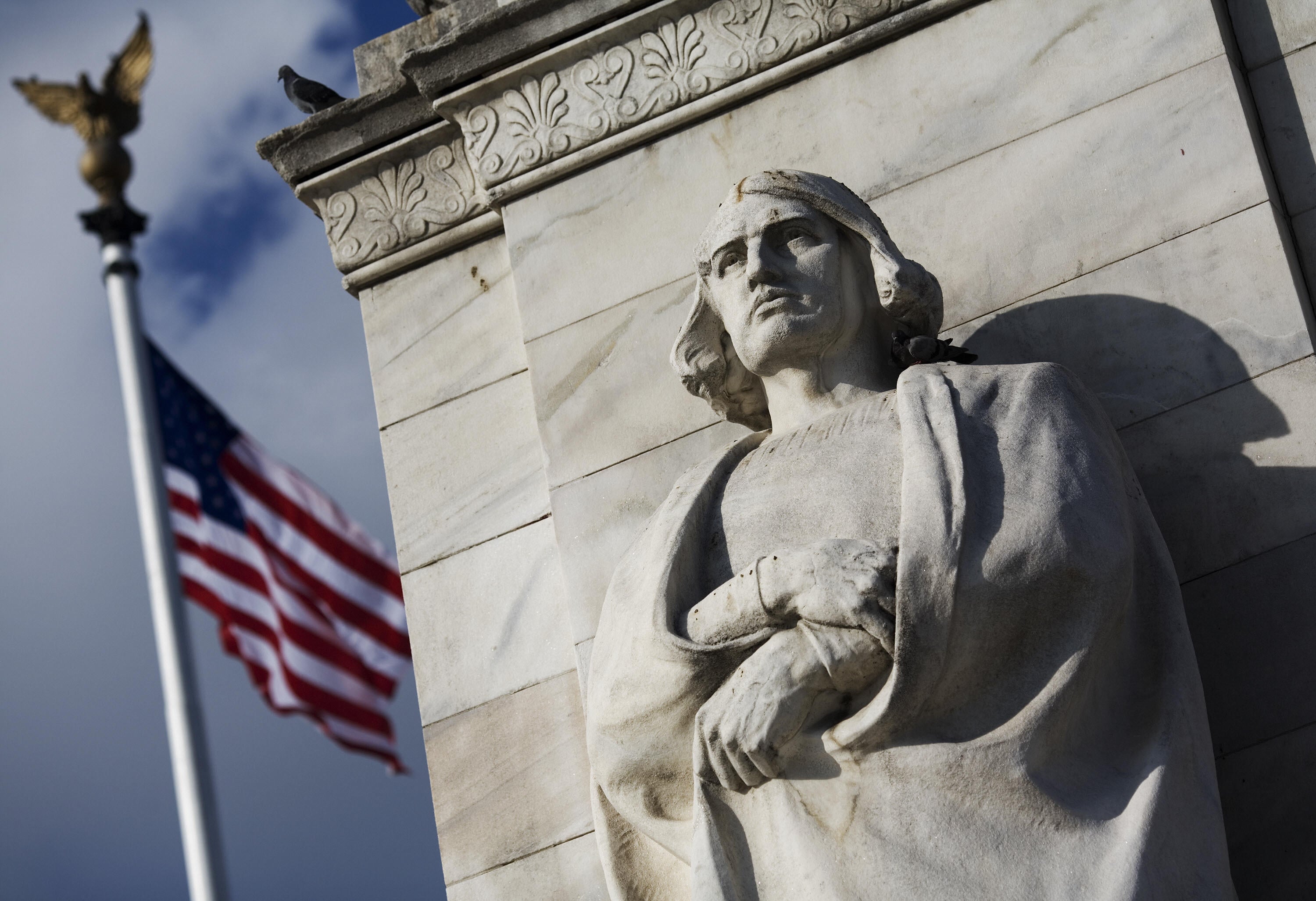 La statua del navigatore a Washington