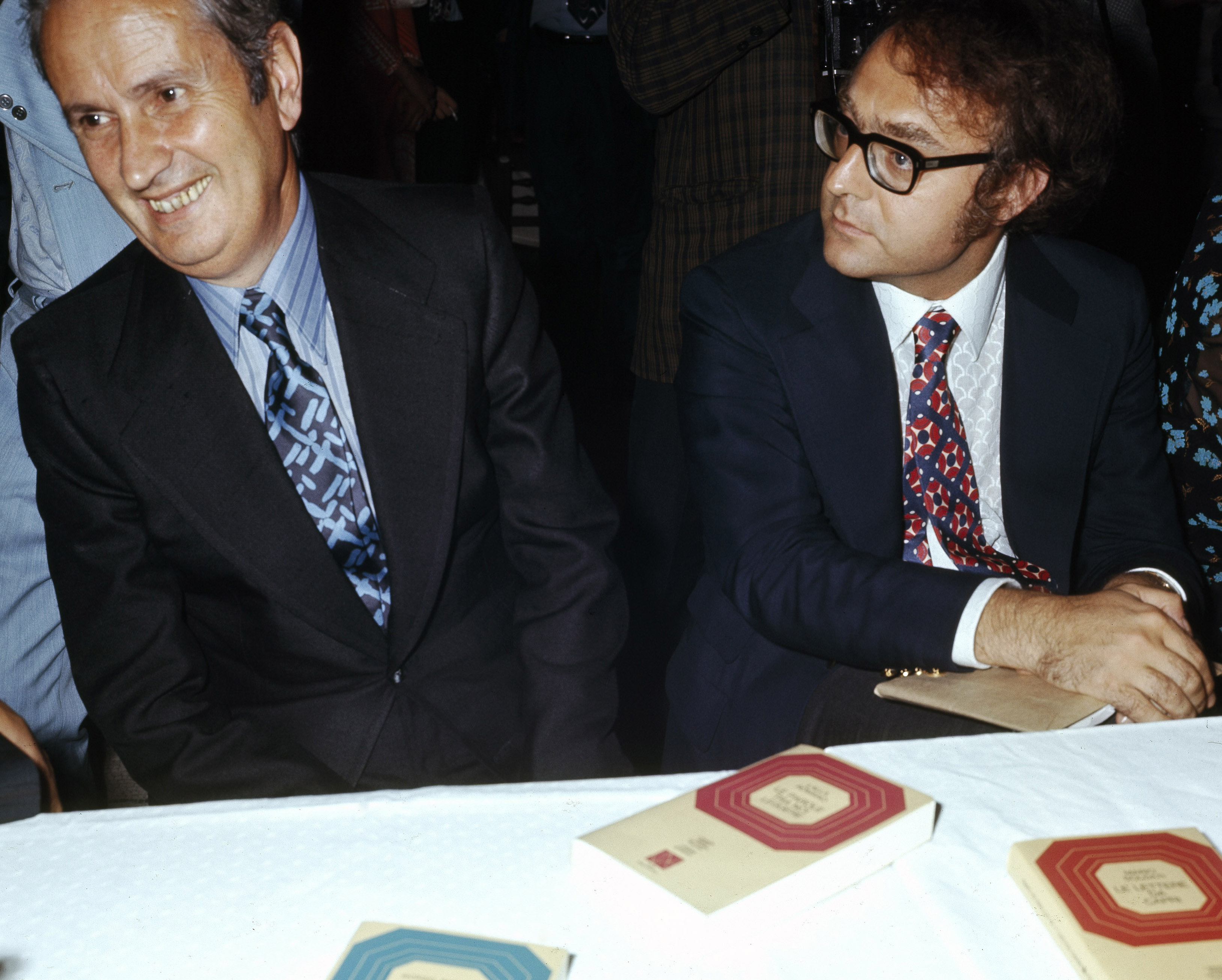Carlo Cassola e Alberto Bevilacqua, cerimonia Premio Strega 1968