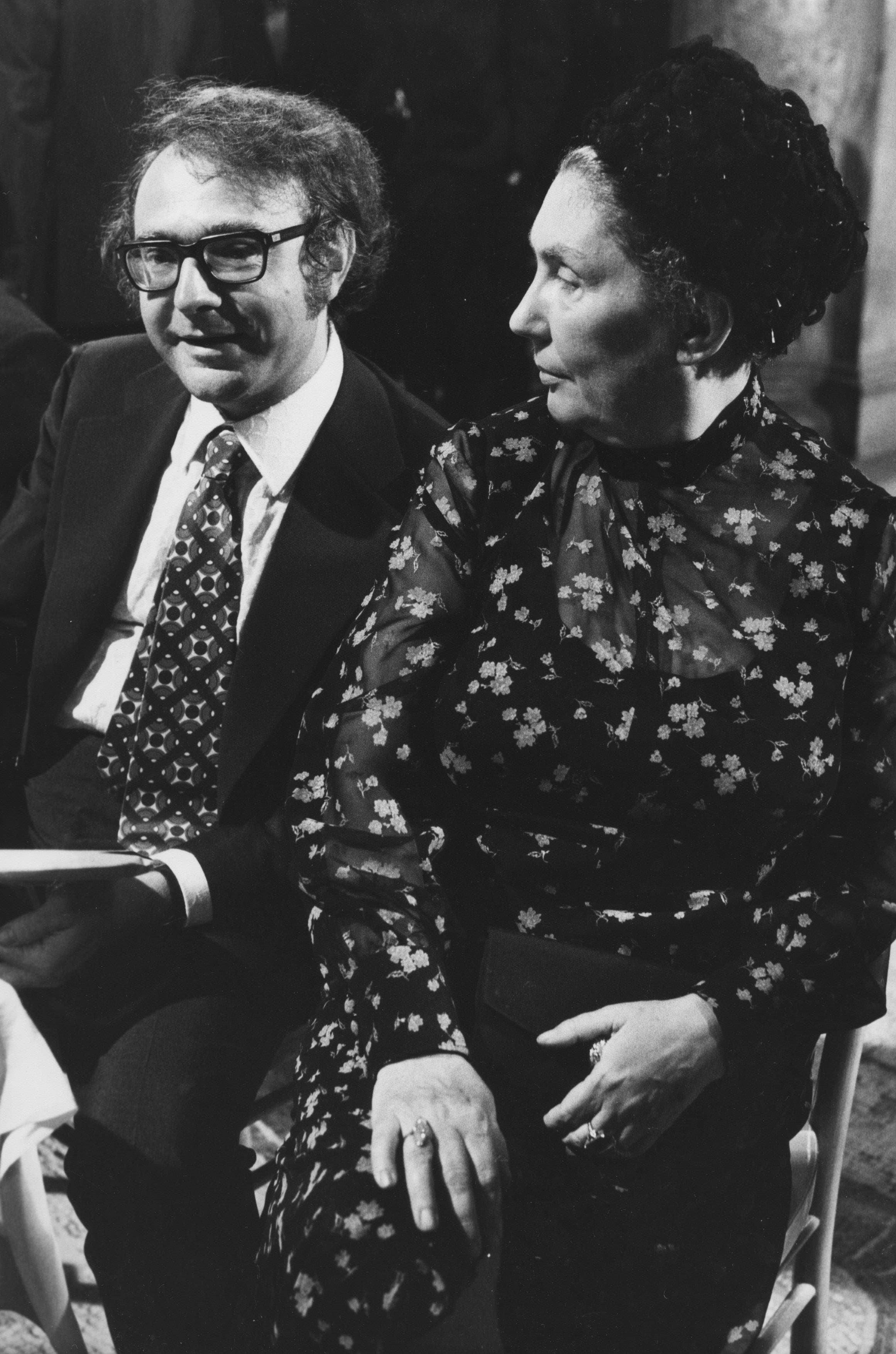 Alberto Bevilacqua e Lalla Romano, cerimonia Premio Strega 1971
