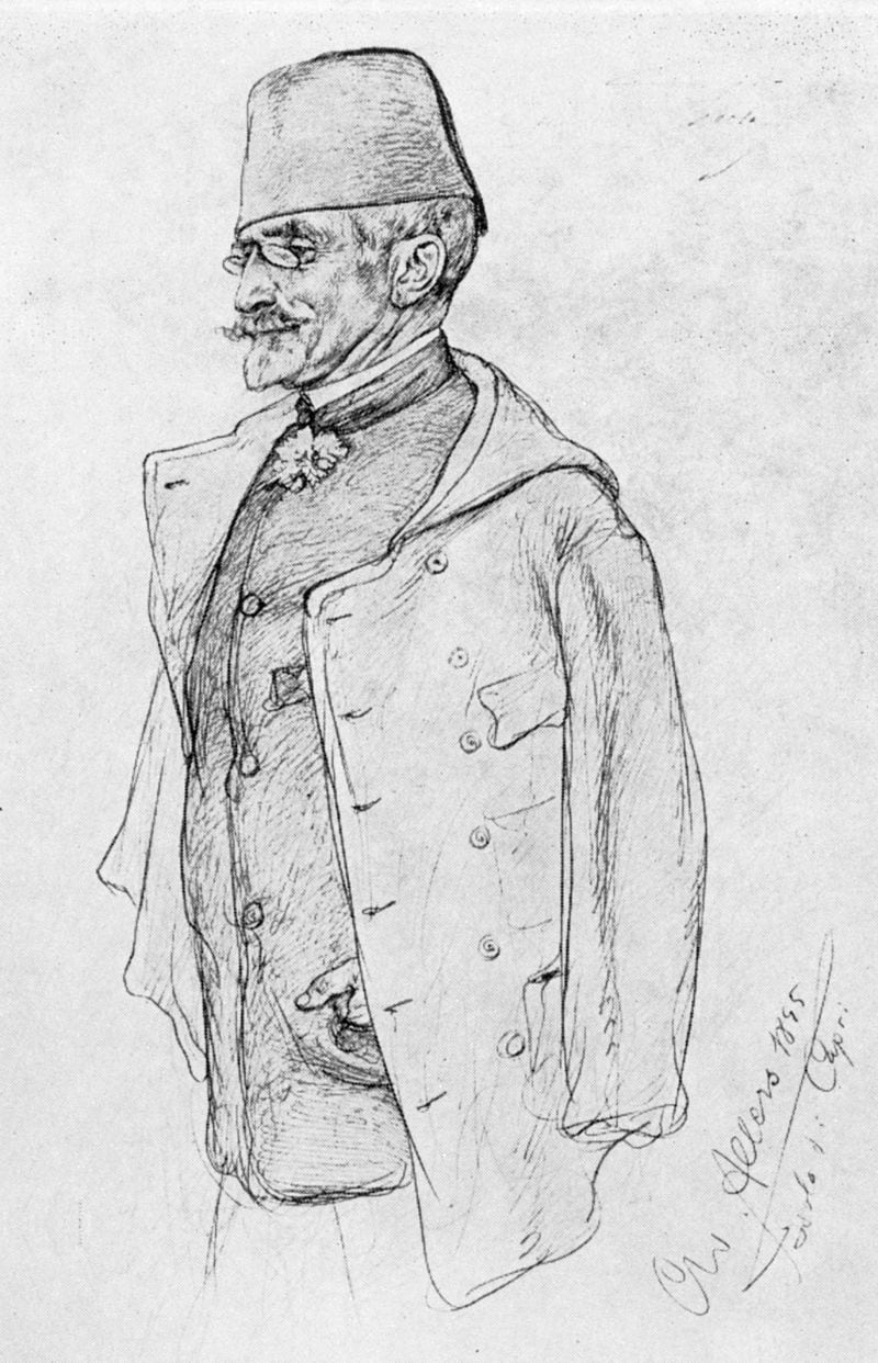 Camille du Locle (1832-1903), direttore dell'Opéra-Comique. È lui a persuadere Verdi ad accettare la committenza egiziana. Di "Aida" scrive il libretto in prosa, in francese.