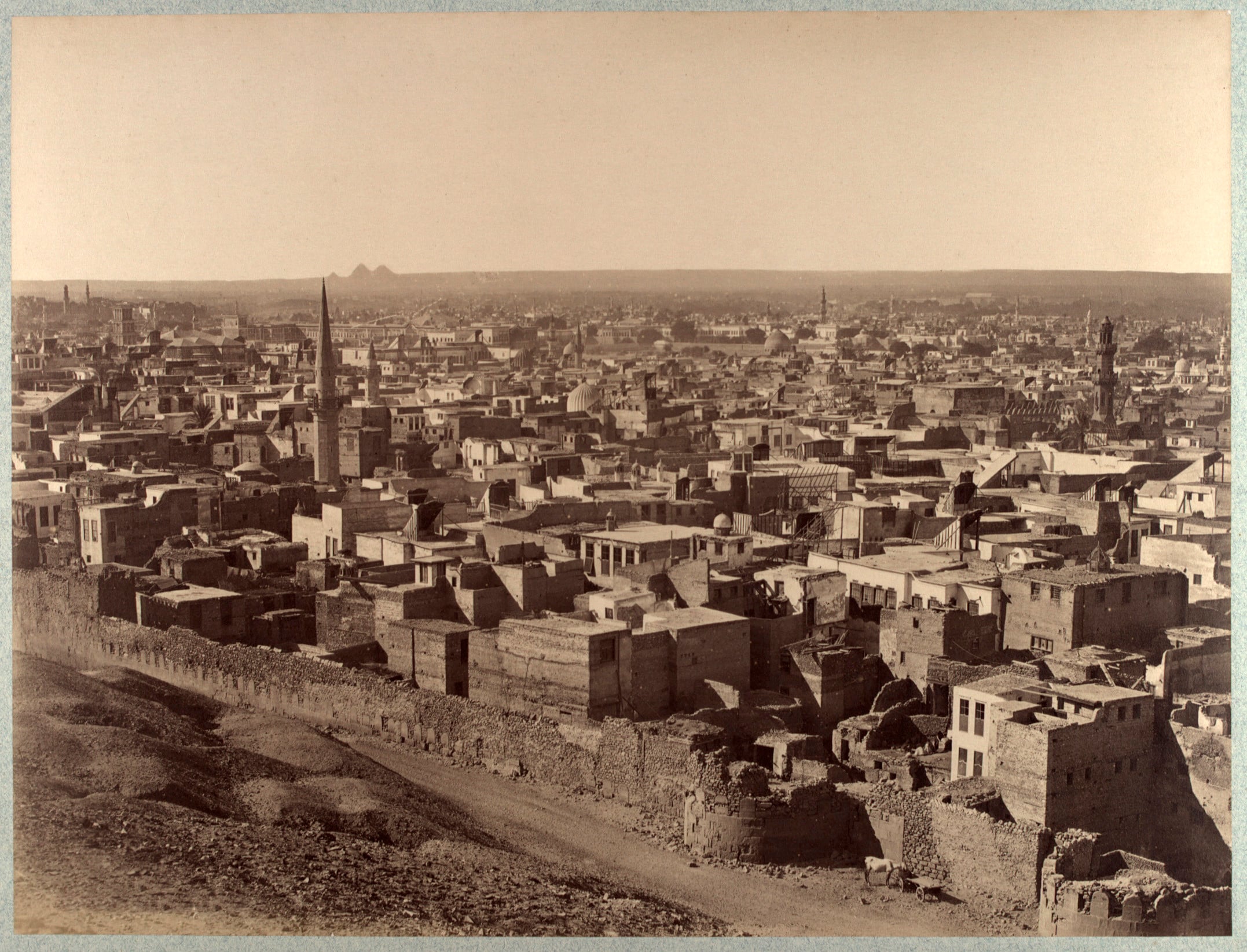 Veduta del Cairo intorno al 1870.
