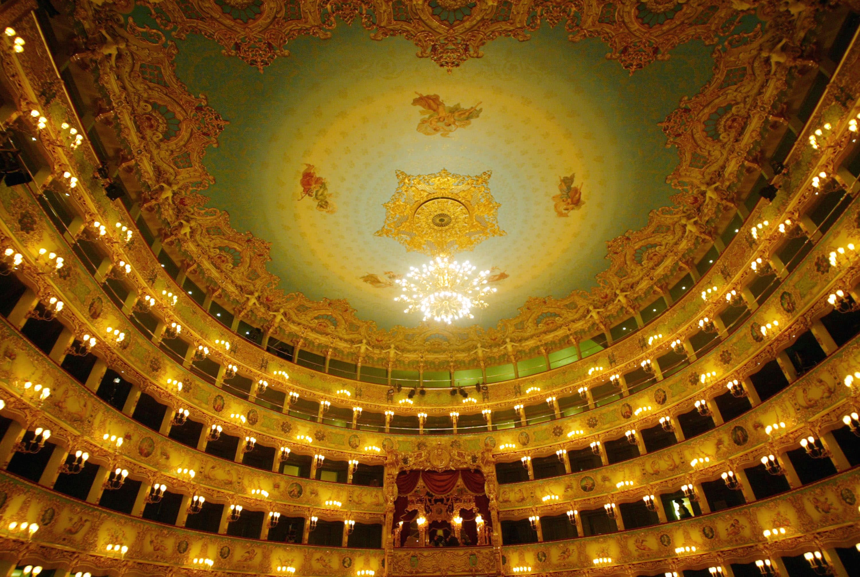 Teatro La Fenice. L'11 giugno 1873, "Aida" è applaudita nello storico teatro veneziano.