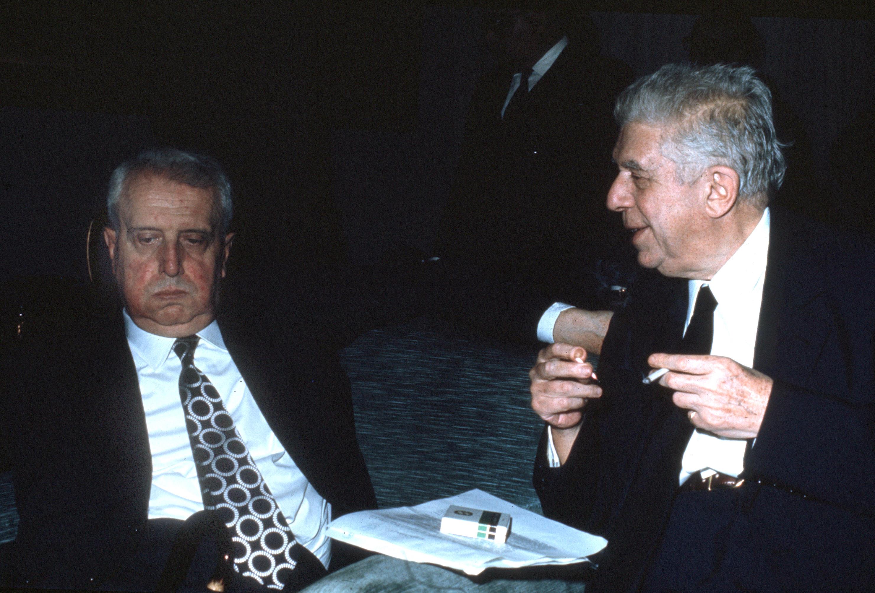 Nel 1967 a Roma con Carlo Bo