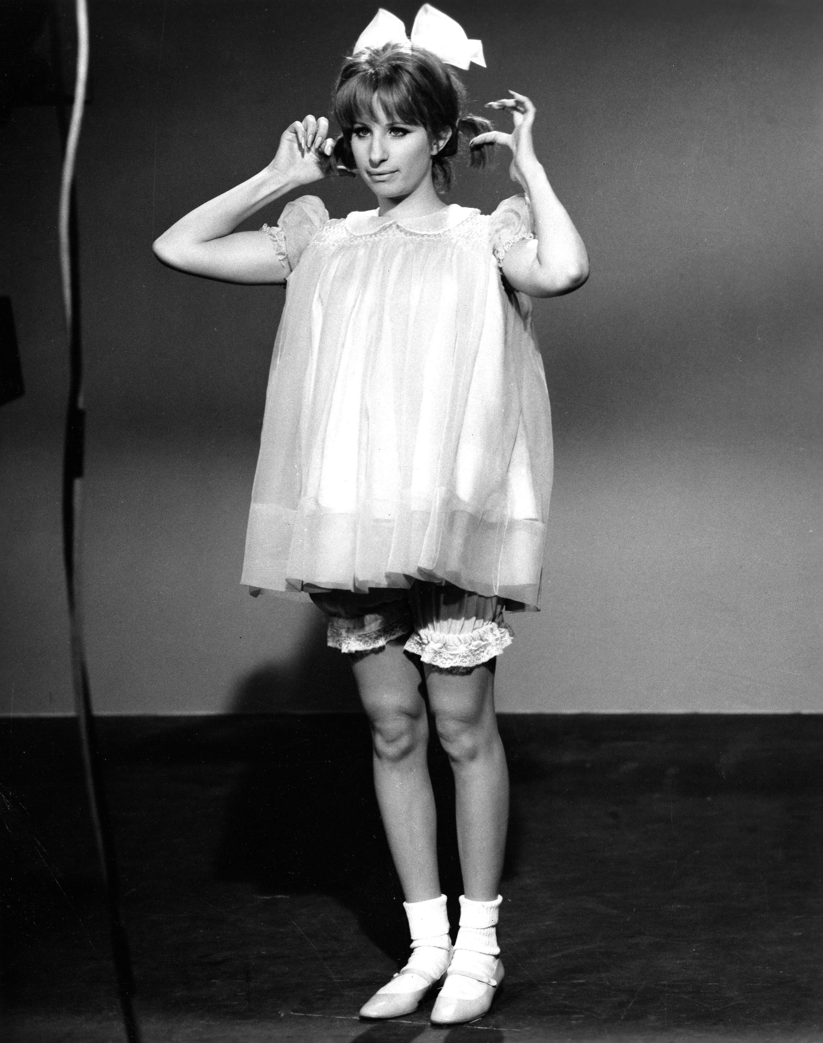 Winter Garden Theatre di Broadway: Barbra Streisand è "Funny Girl" nel 1964