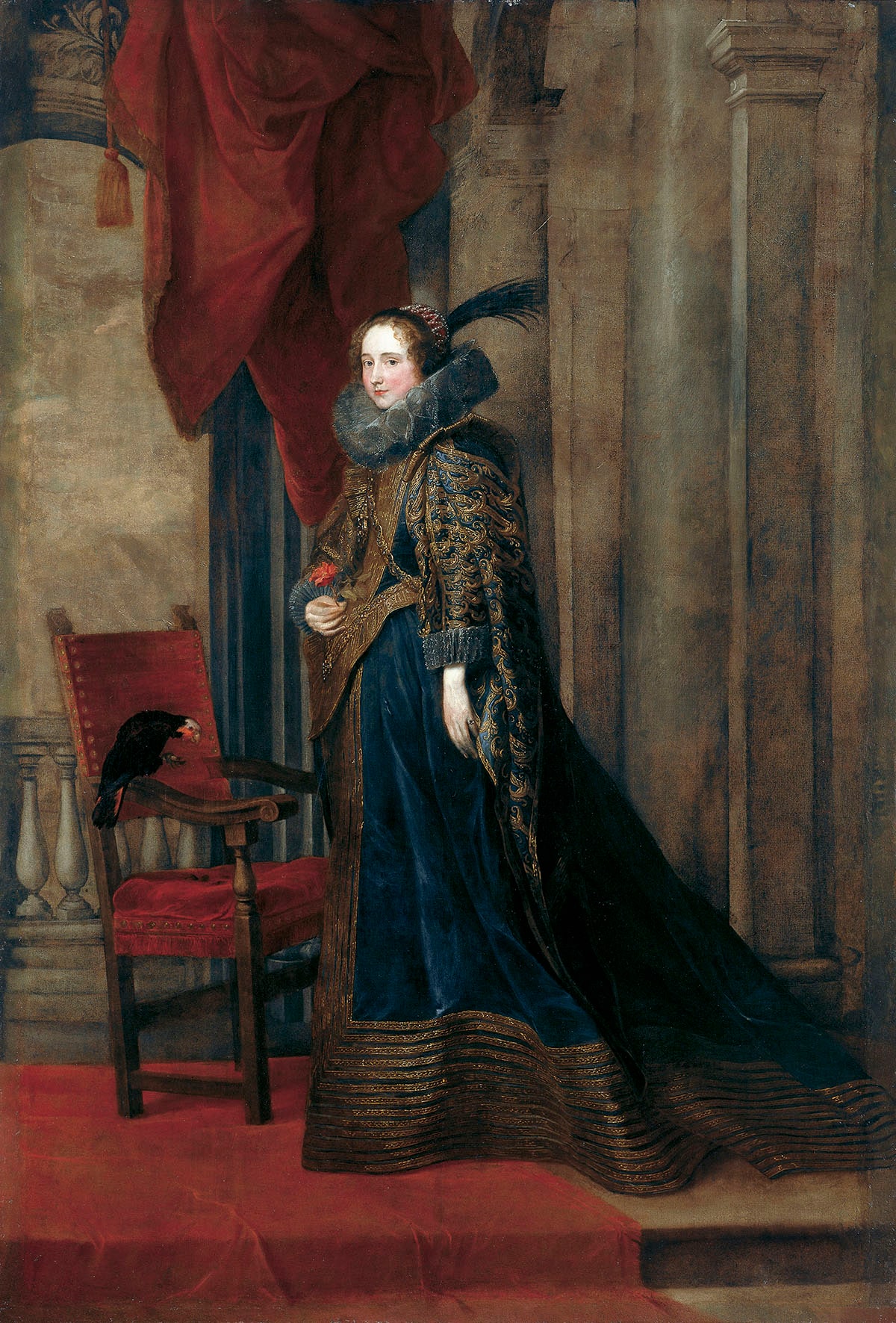 Antoon van Dyck, Paola Adorno Brignole-Sale, 1627, olio su tela, 286x198cm., Musei di Strada Nuova, Palazzo Rosso, Genova © Musei di Strada Nuova Palazzo Rosso