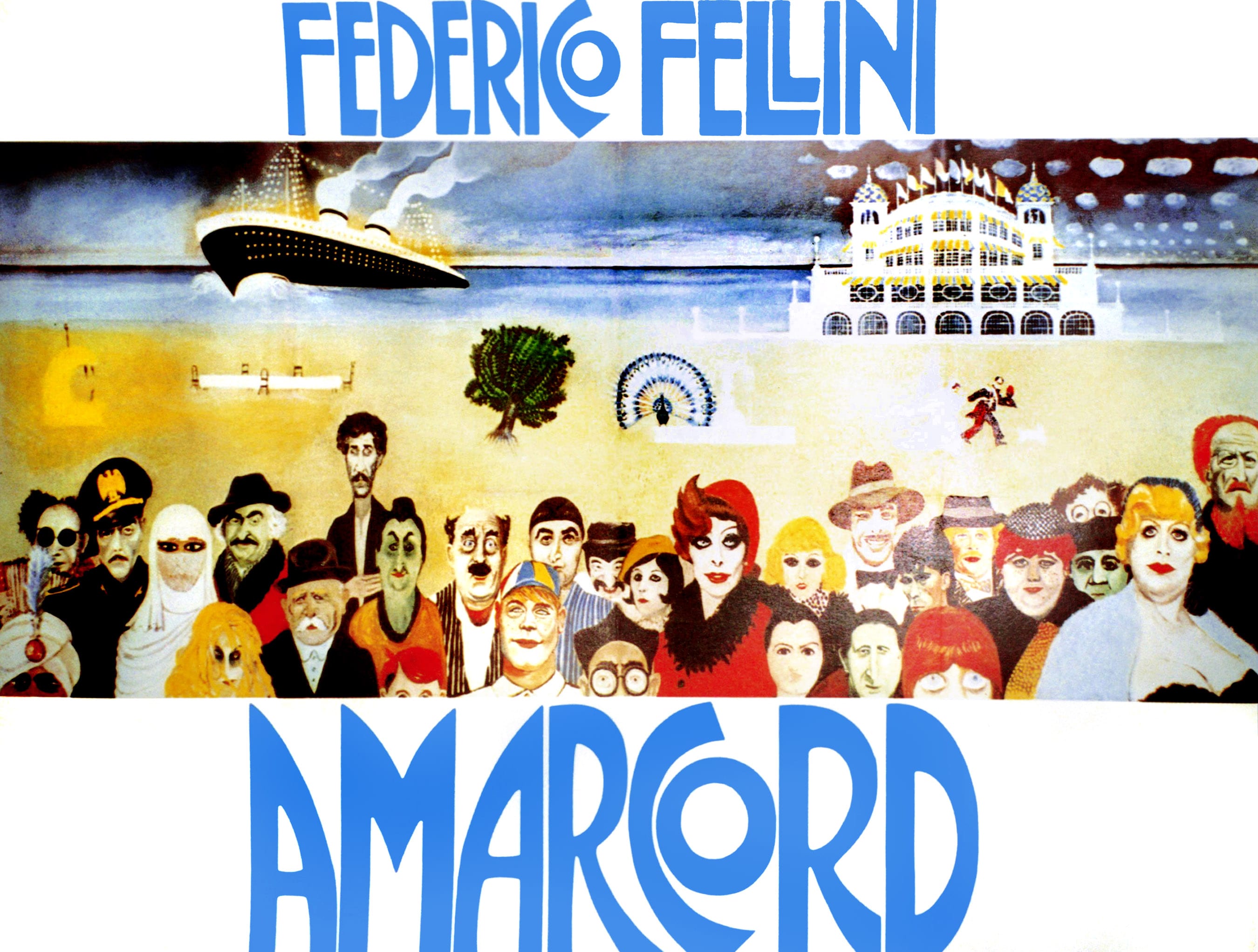 Nel 1974 Federico Fellini vince il riconoscimento al Miglior film con "Amarcord" che si assicura anche i Nastri Miglior soggetto originale e sceneggiatura (Fellini e Tonino Guerra) e Miglior attore esordiente Gianfilippo Carcano.