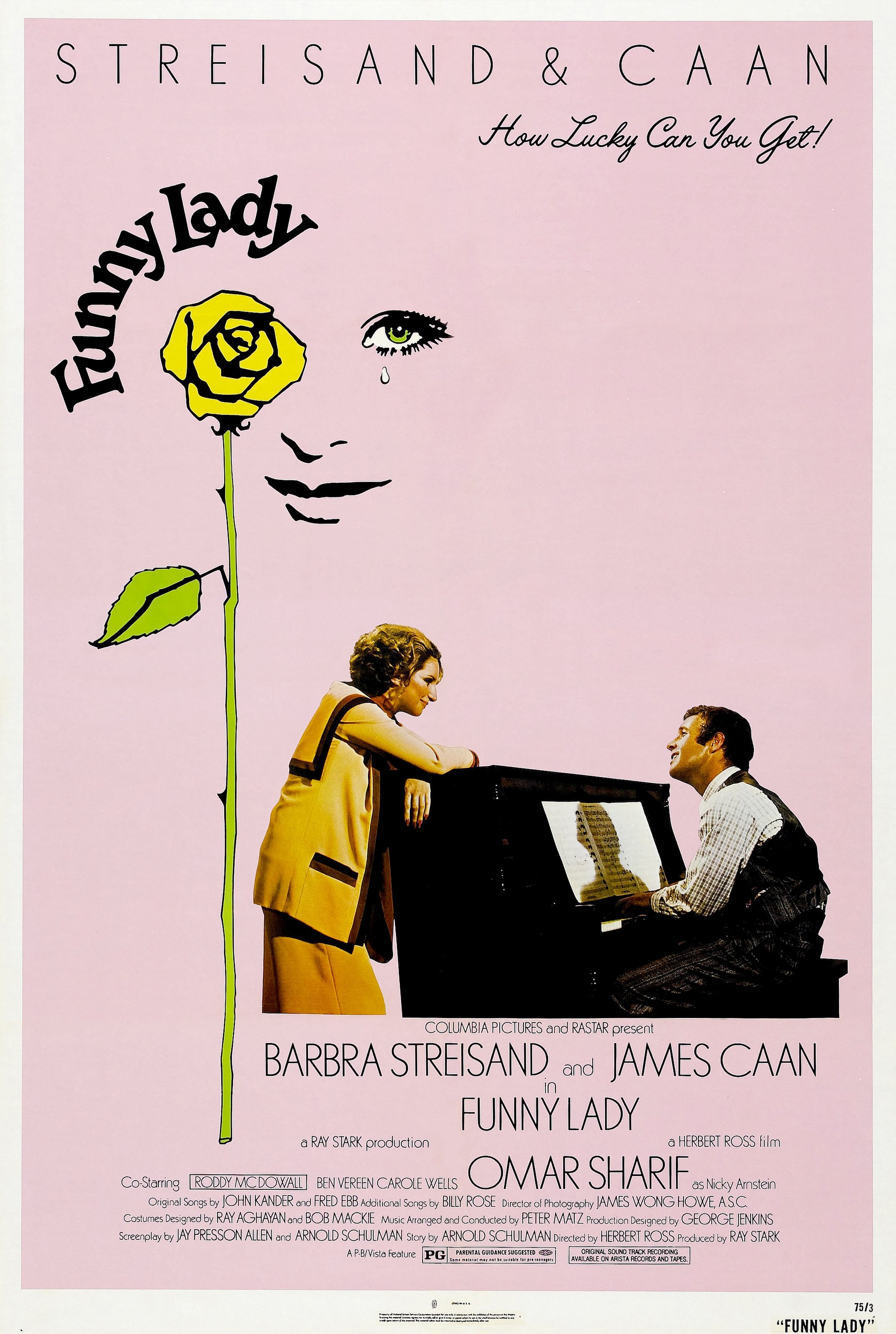 La locandina del film "Funny Lady" (1975)