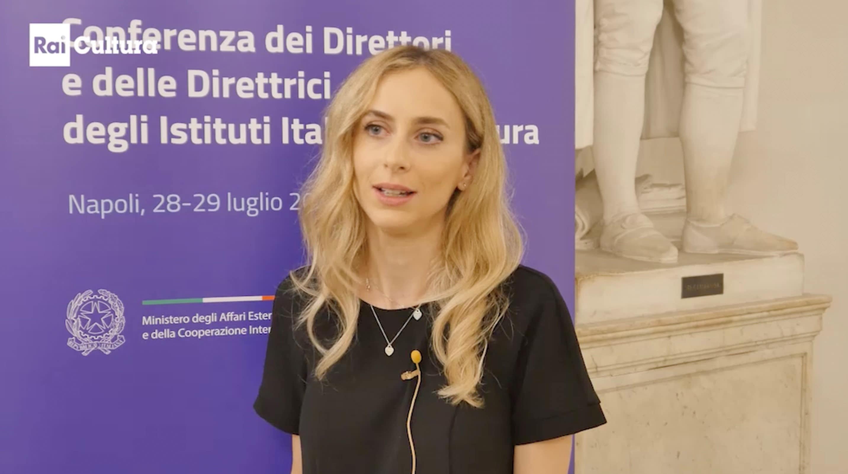 Chiara Avanzato l'Istituto Italiano di cultura di Edimburgo