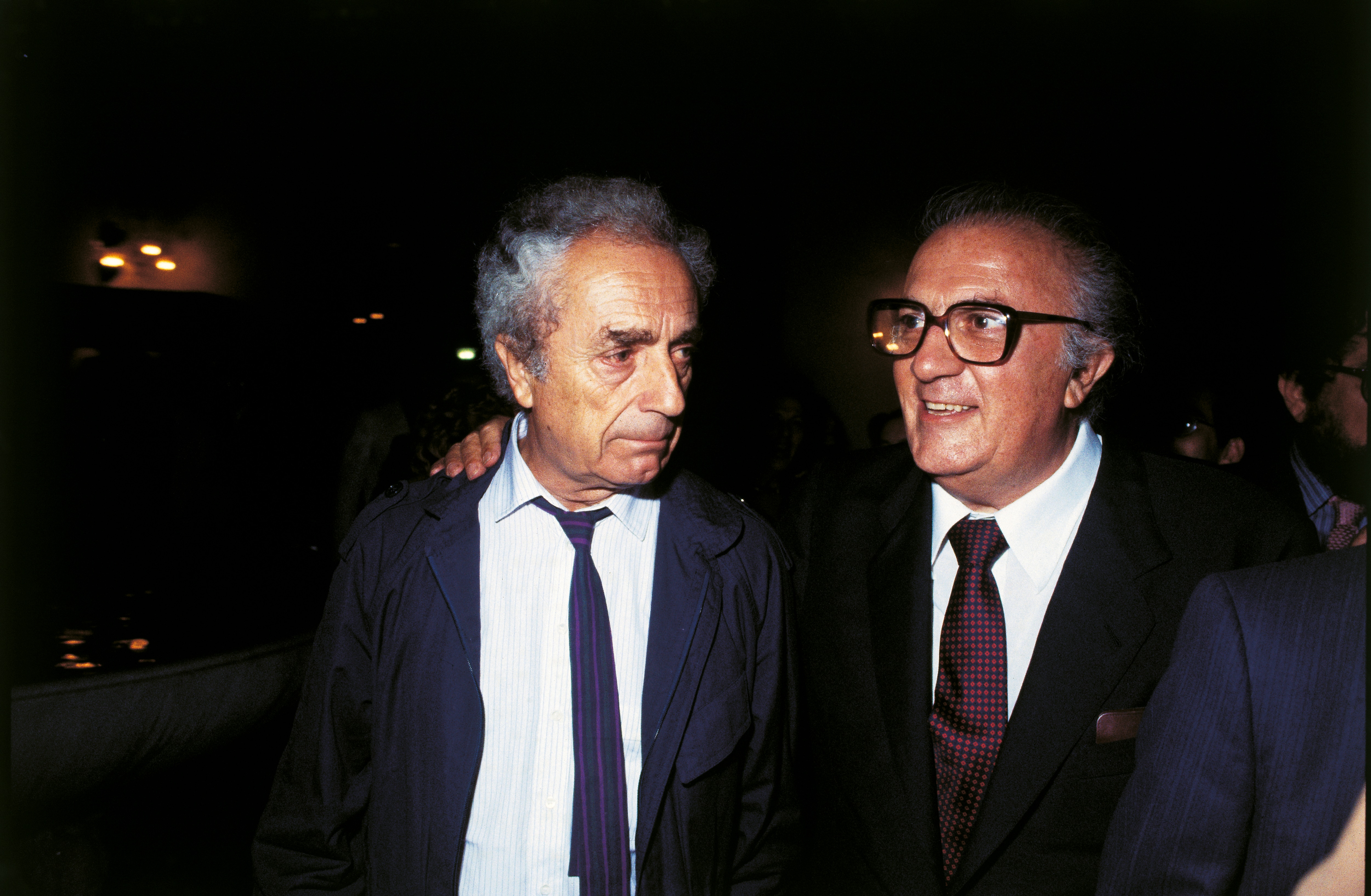 Anni Settanta: Antonioni con Federico Fellini