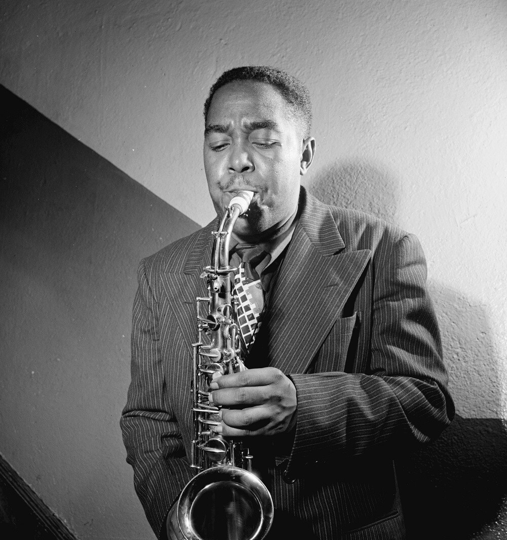 1947. Charlie Parker. © Courtesy William P. Gottlieb Library of Congress