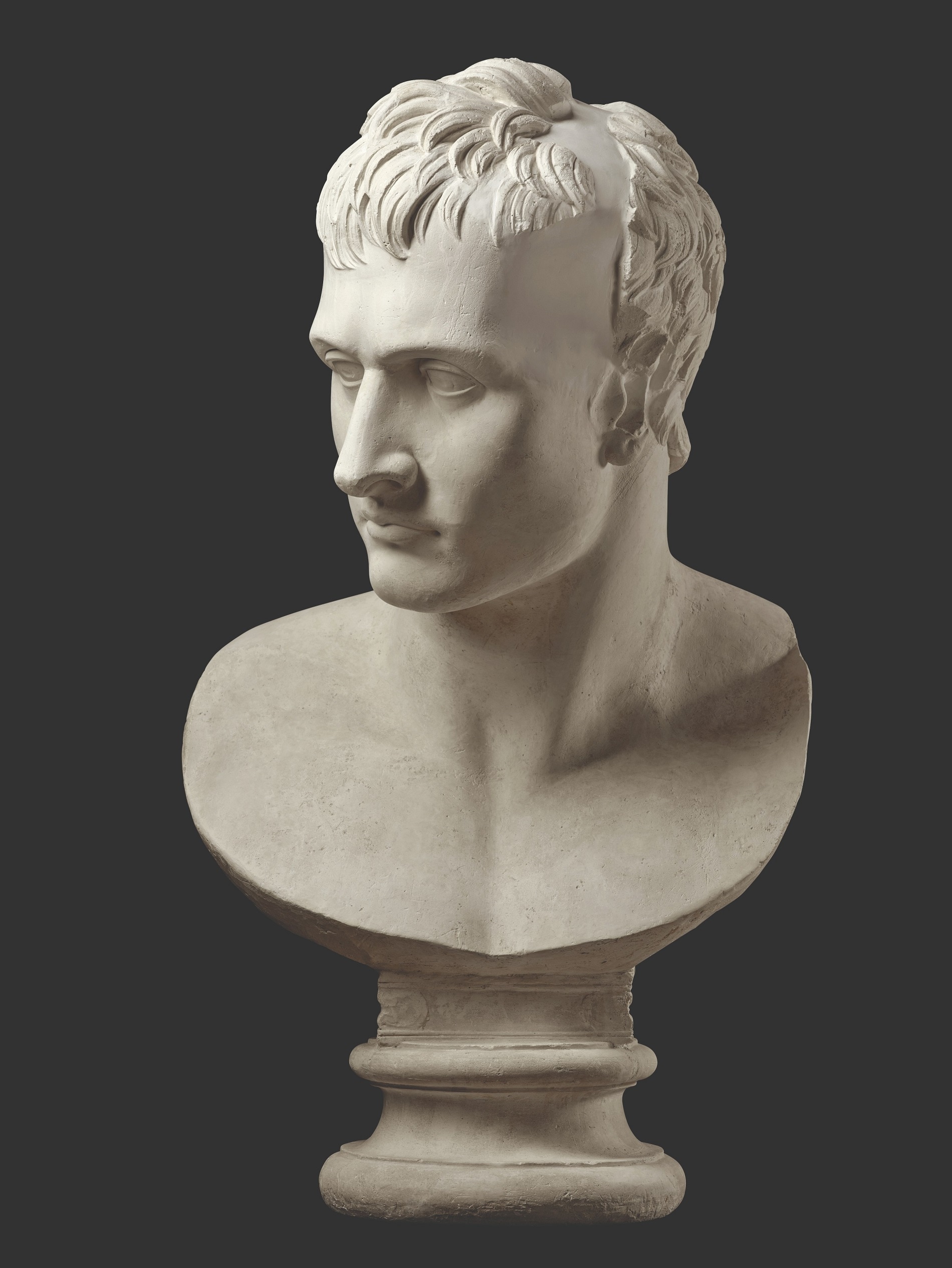 Antonio Canova (1757 - 1822), Busto di Napoleone Bonaparte come Marte pacificatore, Gesso, 93x52x41cm., Bassano del Grappa, Museo Civico 