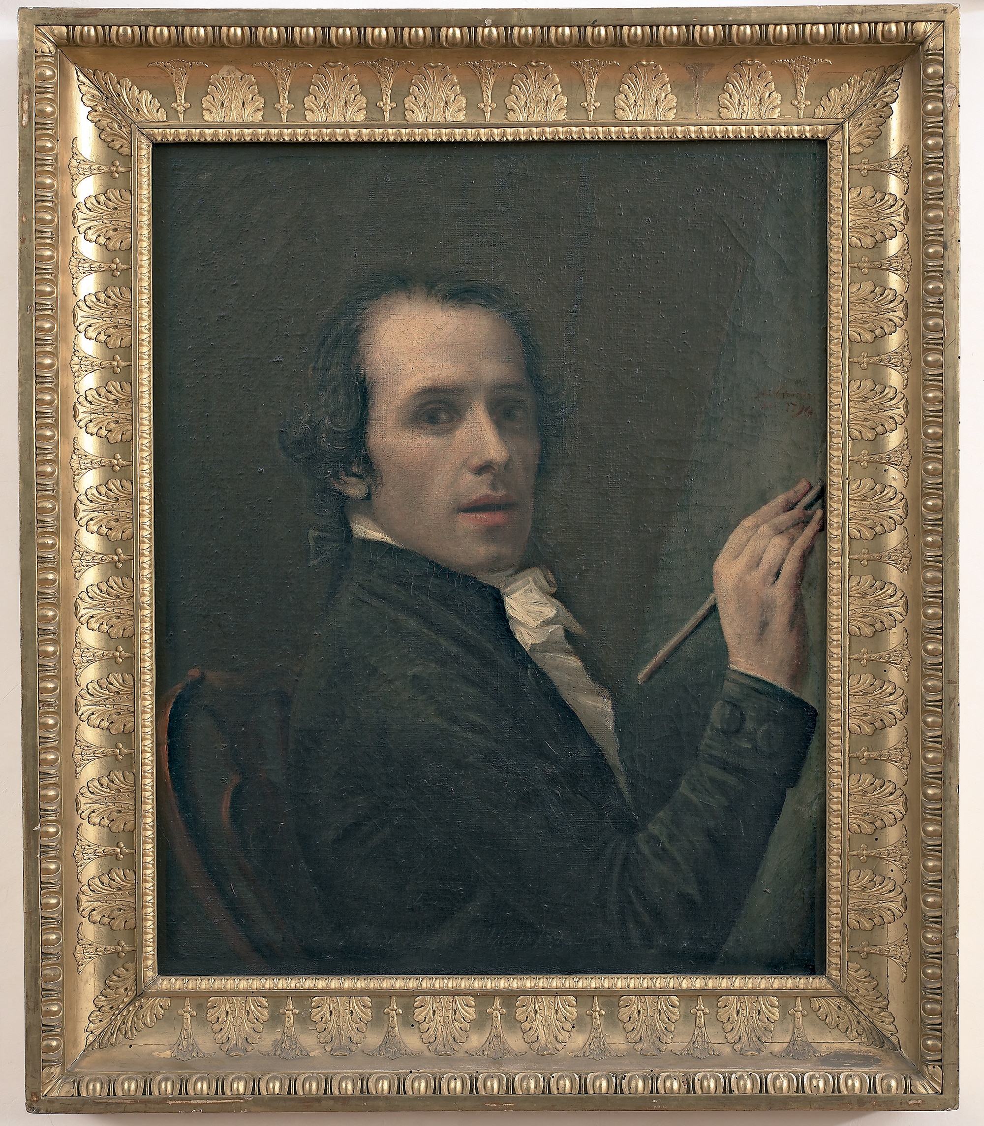 Antonio Canova (1757 - 1822), Autoritratto come pittore, 1792, Olio su tela, 68x54,5 cm., Firenze, Gallerie degli Uffizi