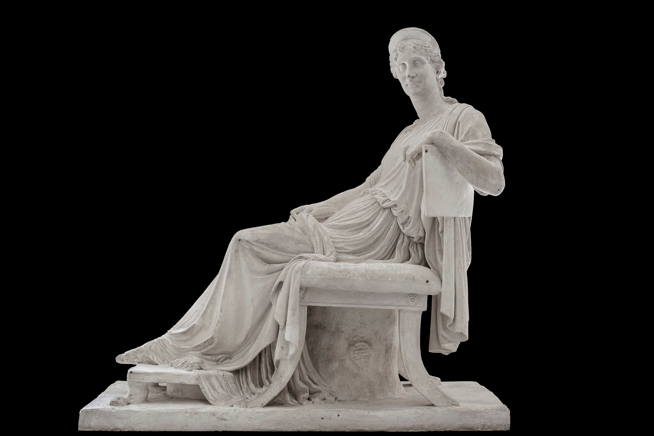 Antonio Canova (1757 – 1822), Letizia Ramolino Bonaparte, post 1807, Gesso, 155x153x82 cm., Carrara, Accademia di Belle Arti