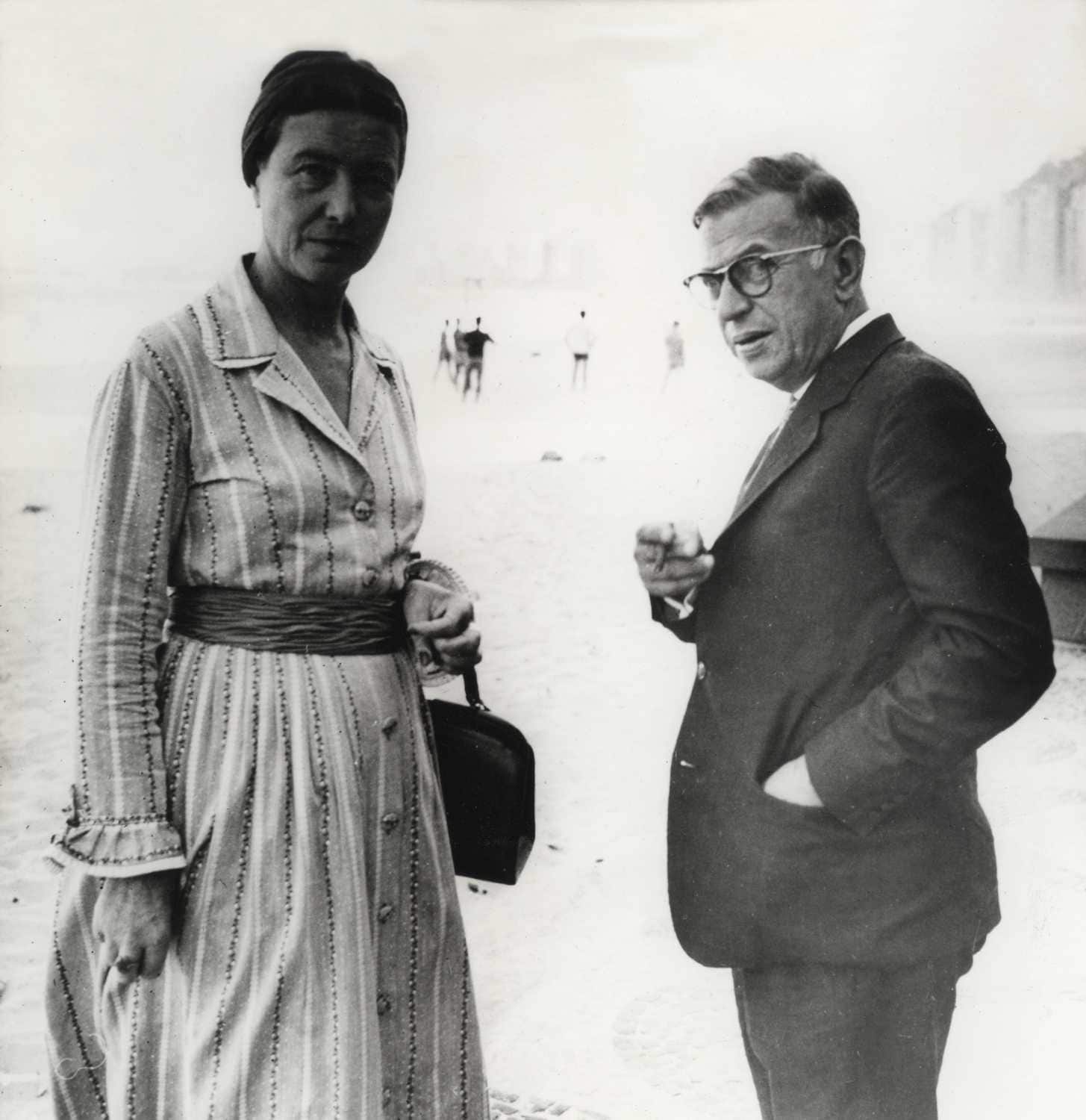Simone de Beauvoir e Jean-Paul Sartre, nel 1960 in Brasile
