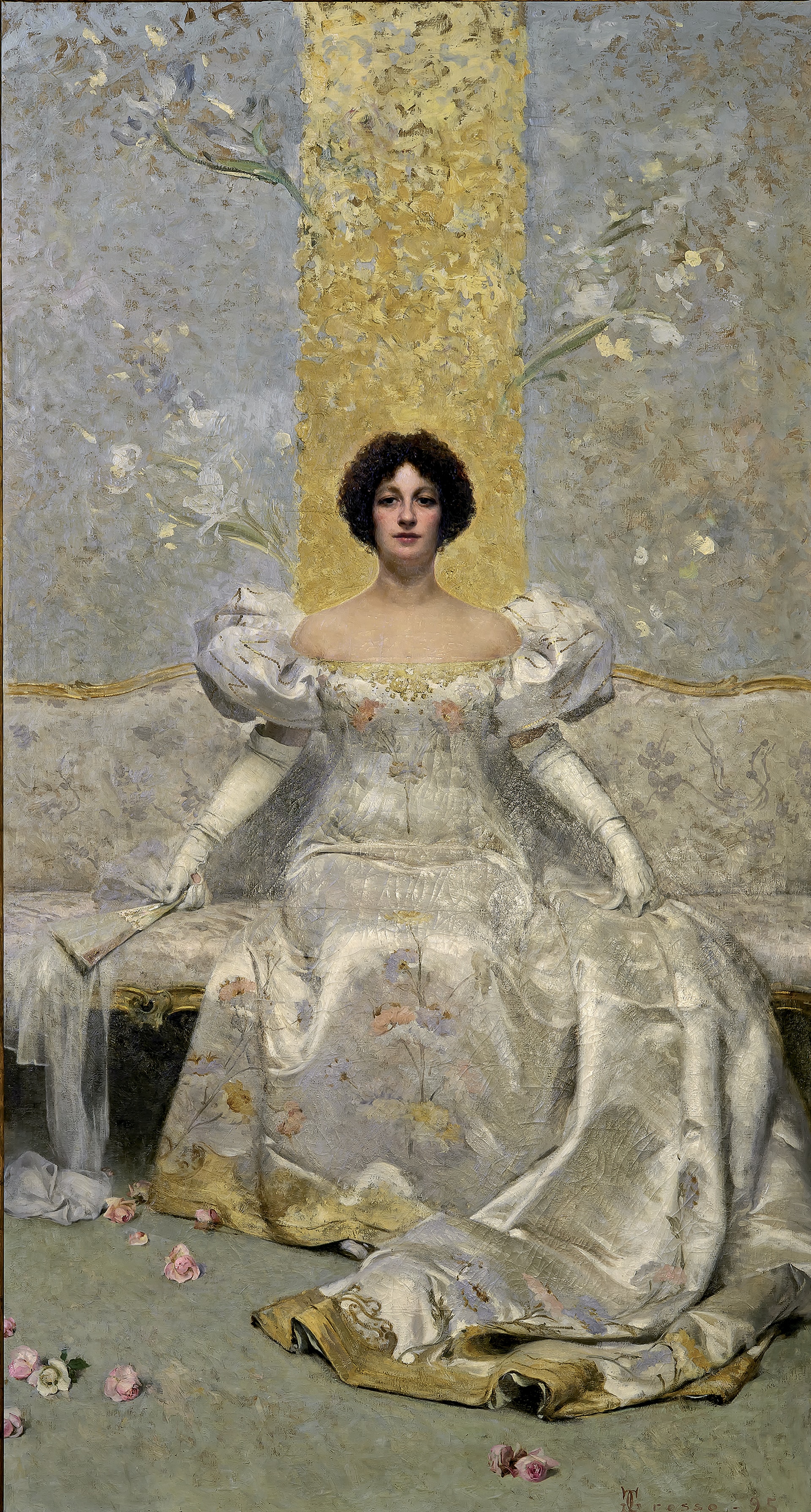 Giacomo Grosso "La femme", 1895. Olio su tela, 295 x 260 cm. Palazzo Mazzetti