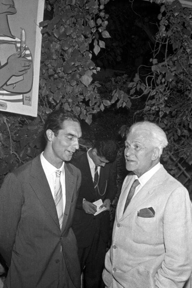 1957, Premio Viareggio, con Leonica Repaci