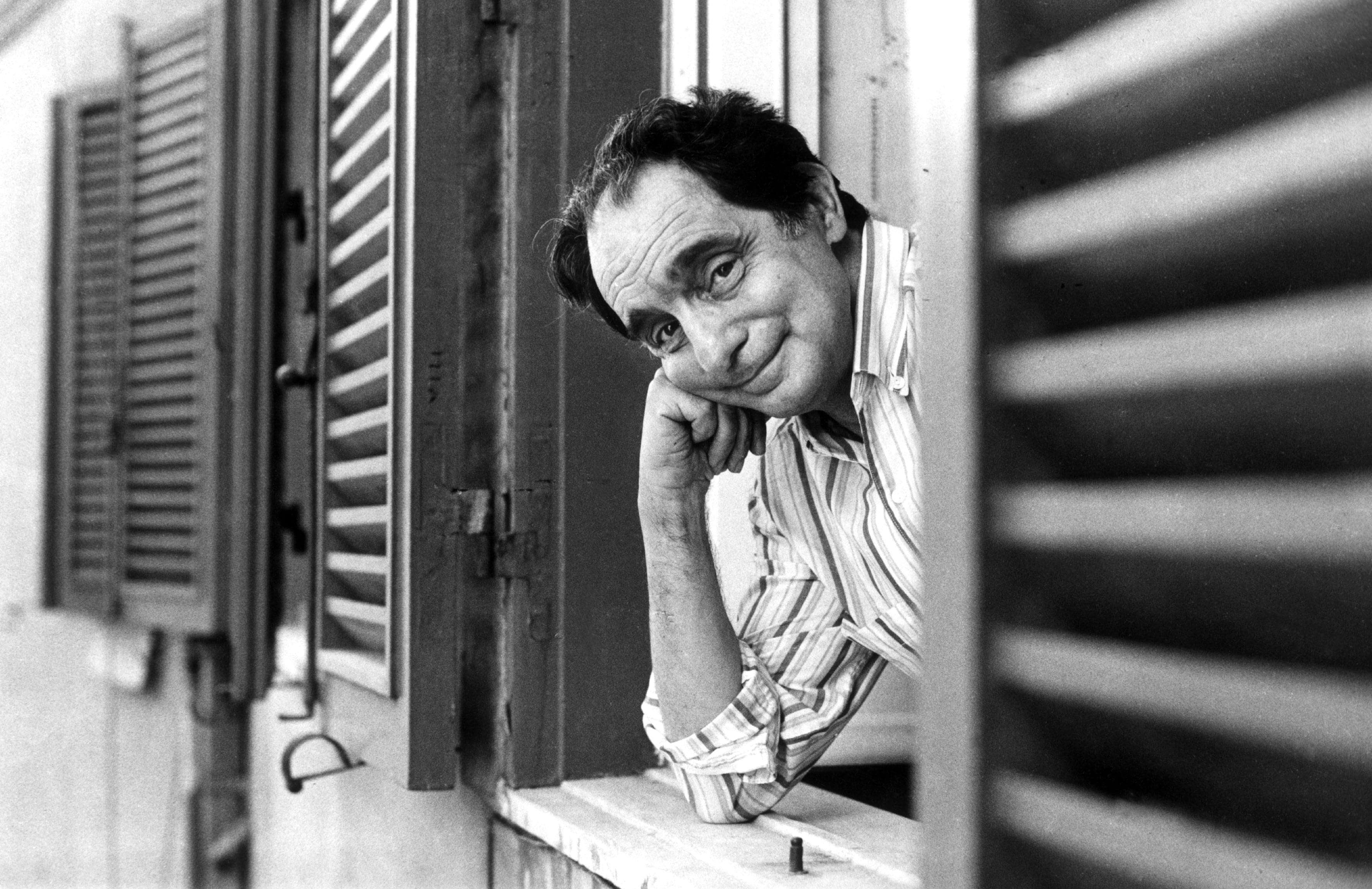 1983, nella sua casa a Roma, Campo Marzio