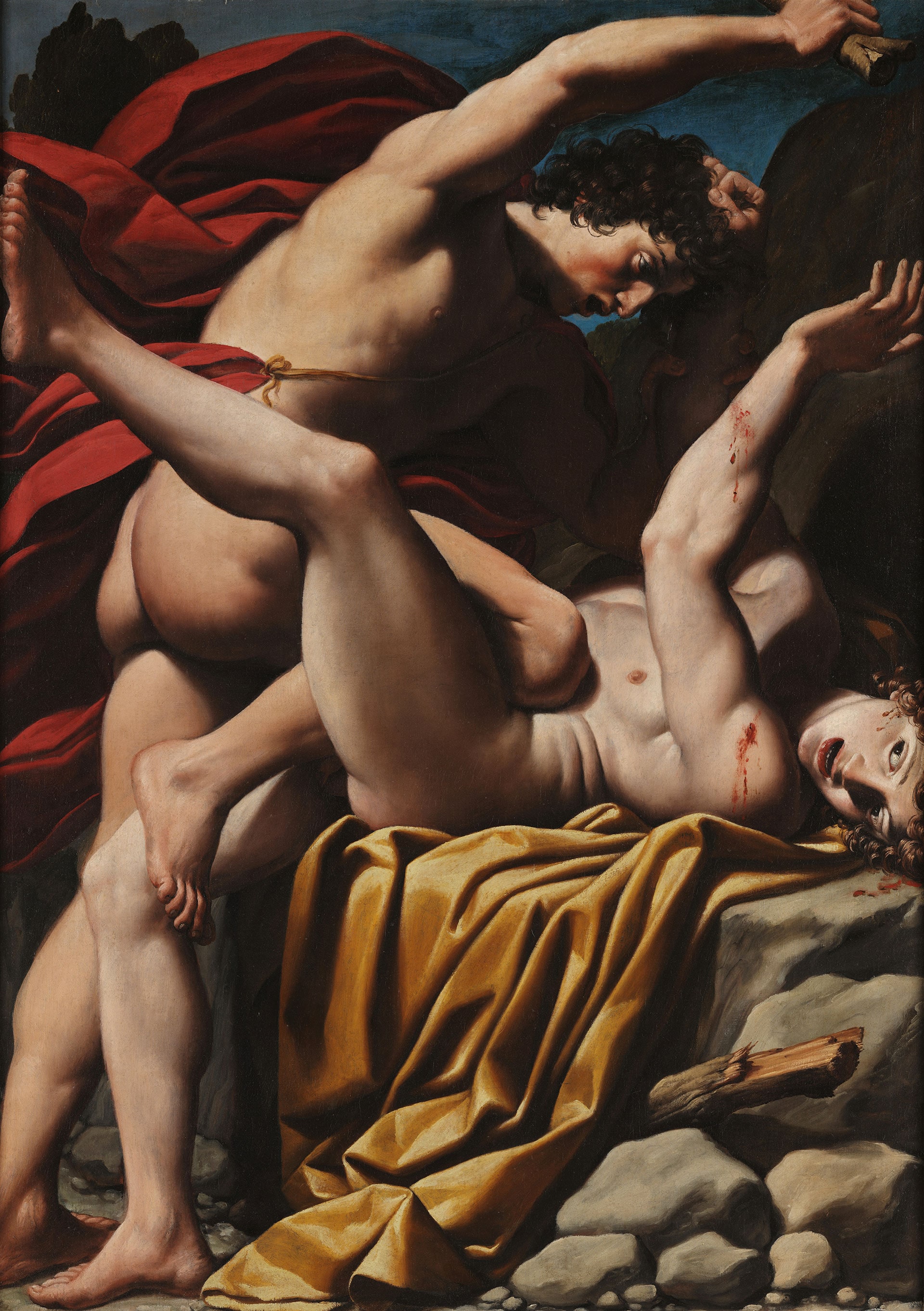 Leonetto Spada (attribuito), Caino e Abele. Olio su tela, 1612-1614. 