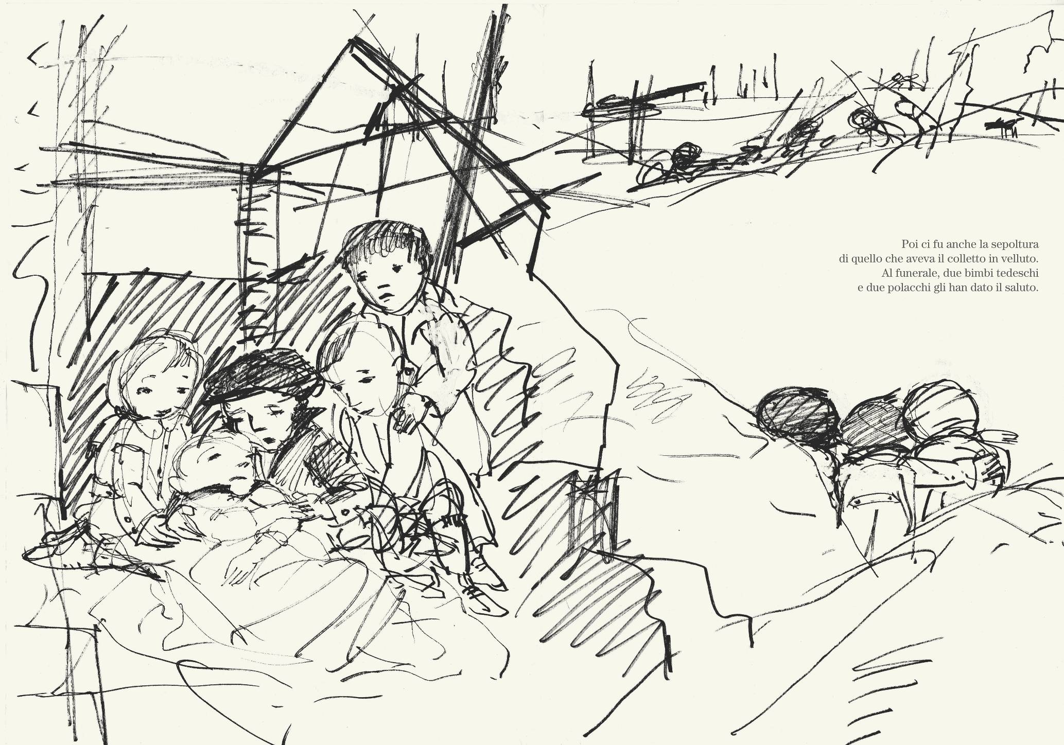 "La crociata dei bambini", di Bertolt Brecht, illustrazioni di Carme Solé Vendrell (Orecchio Acerbo)