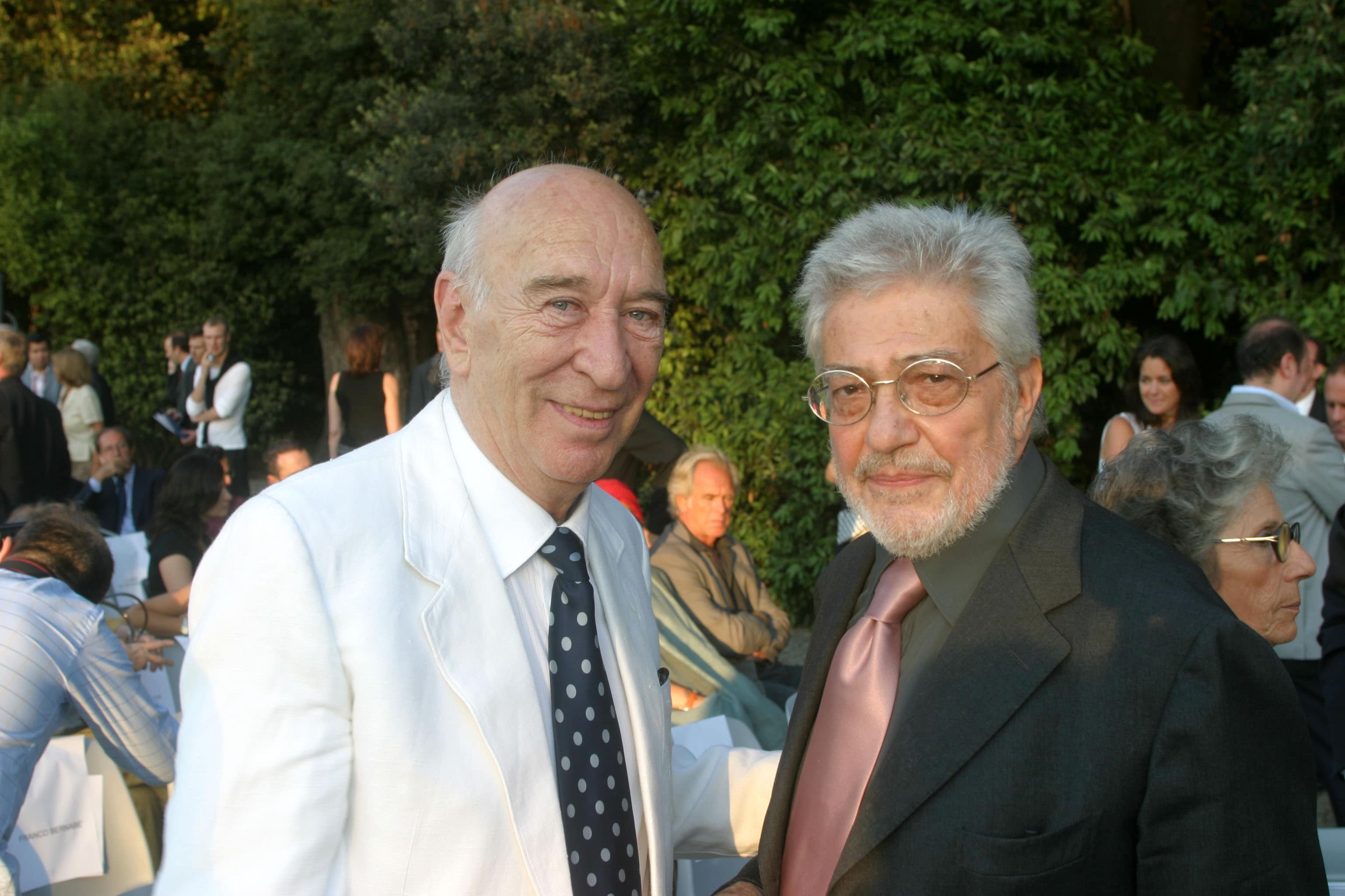 Giuliano Montaldo e Ettore Scola 2003 @pietro coccia