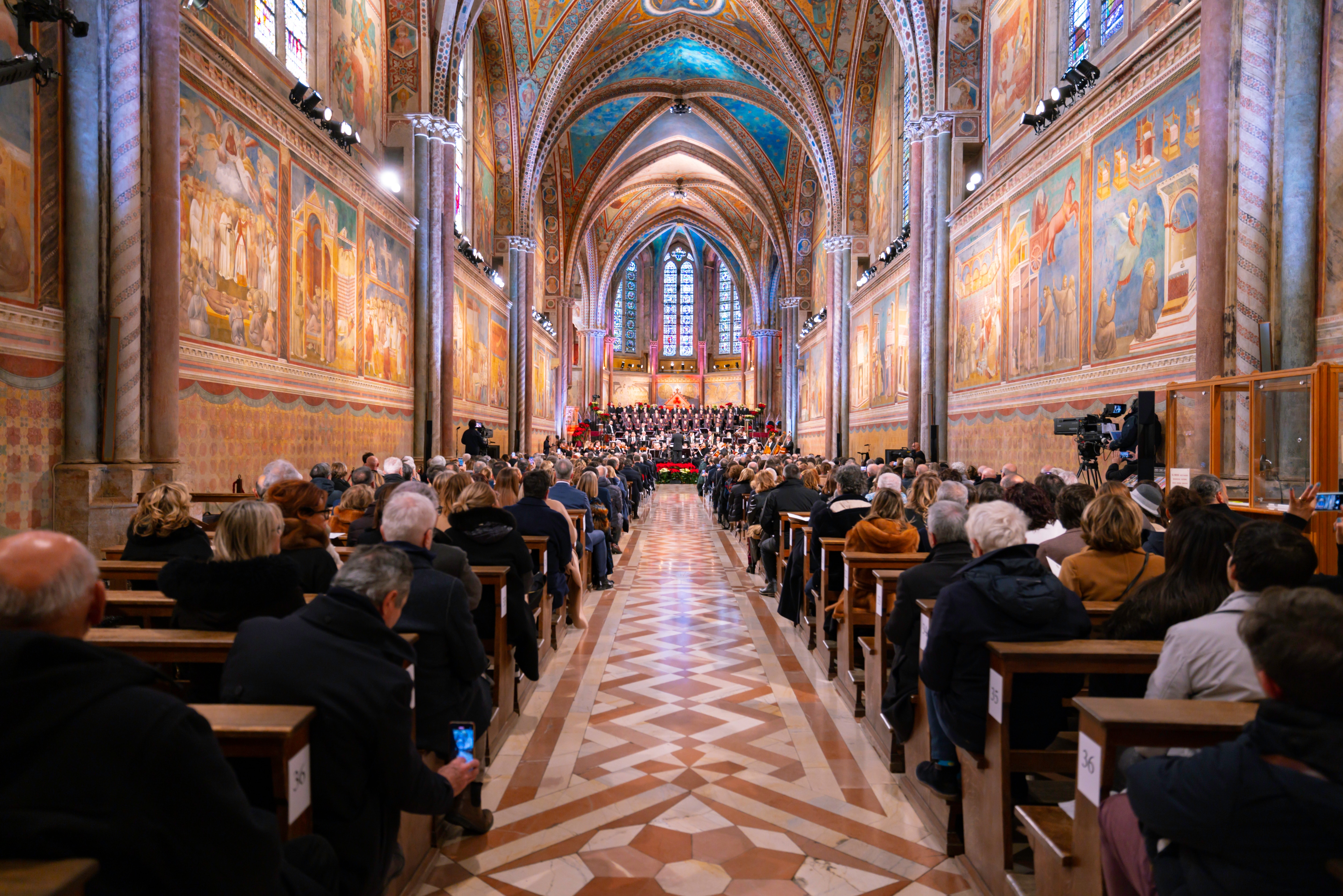 Le foto del XXXVIII Concerto di Natale da Assisi