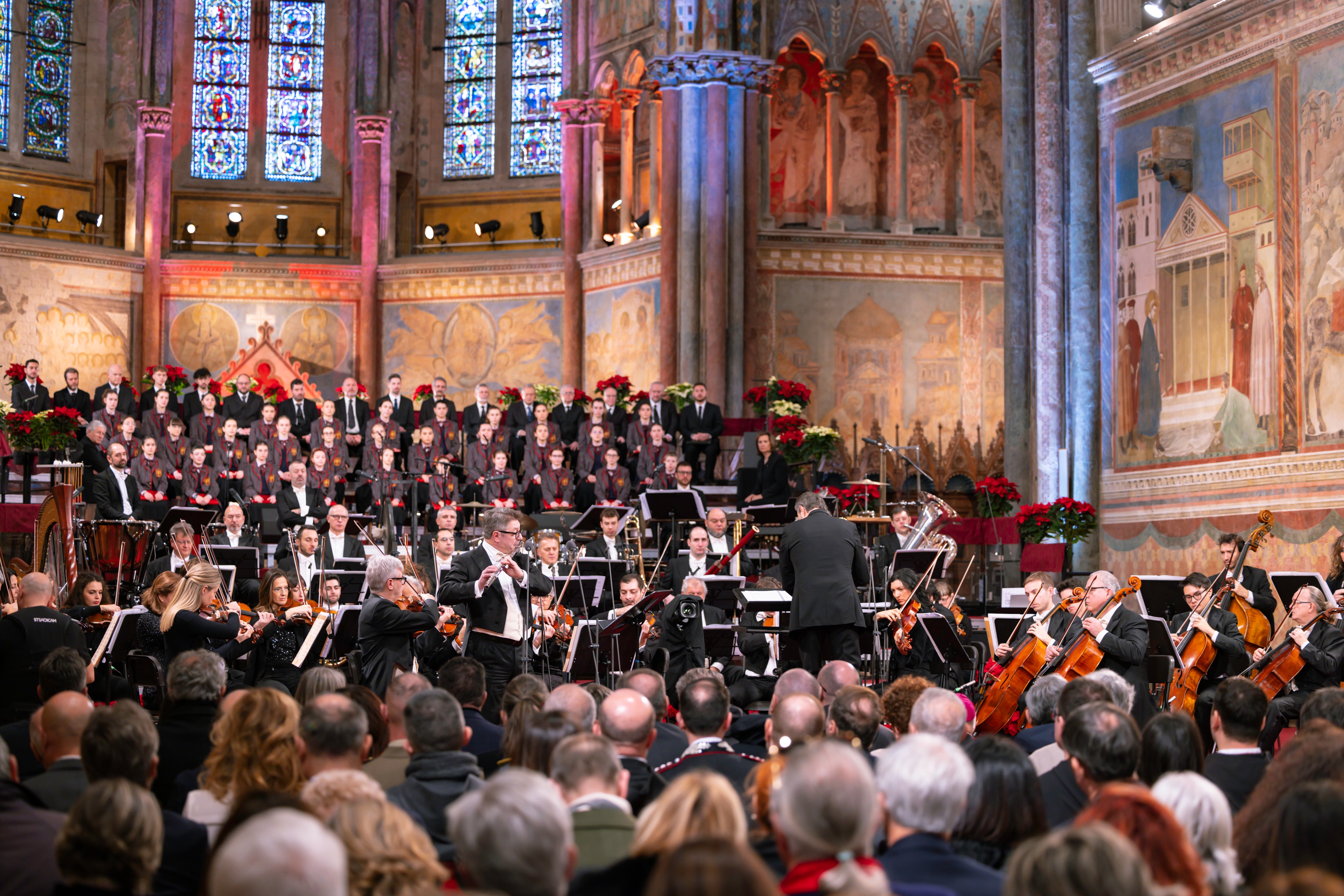 Le foto del XXXVIII Concerto di Natale da Assisi