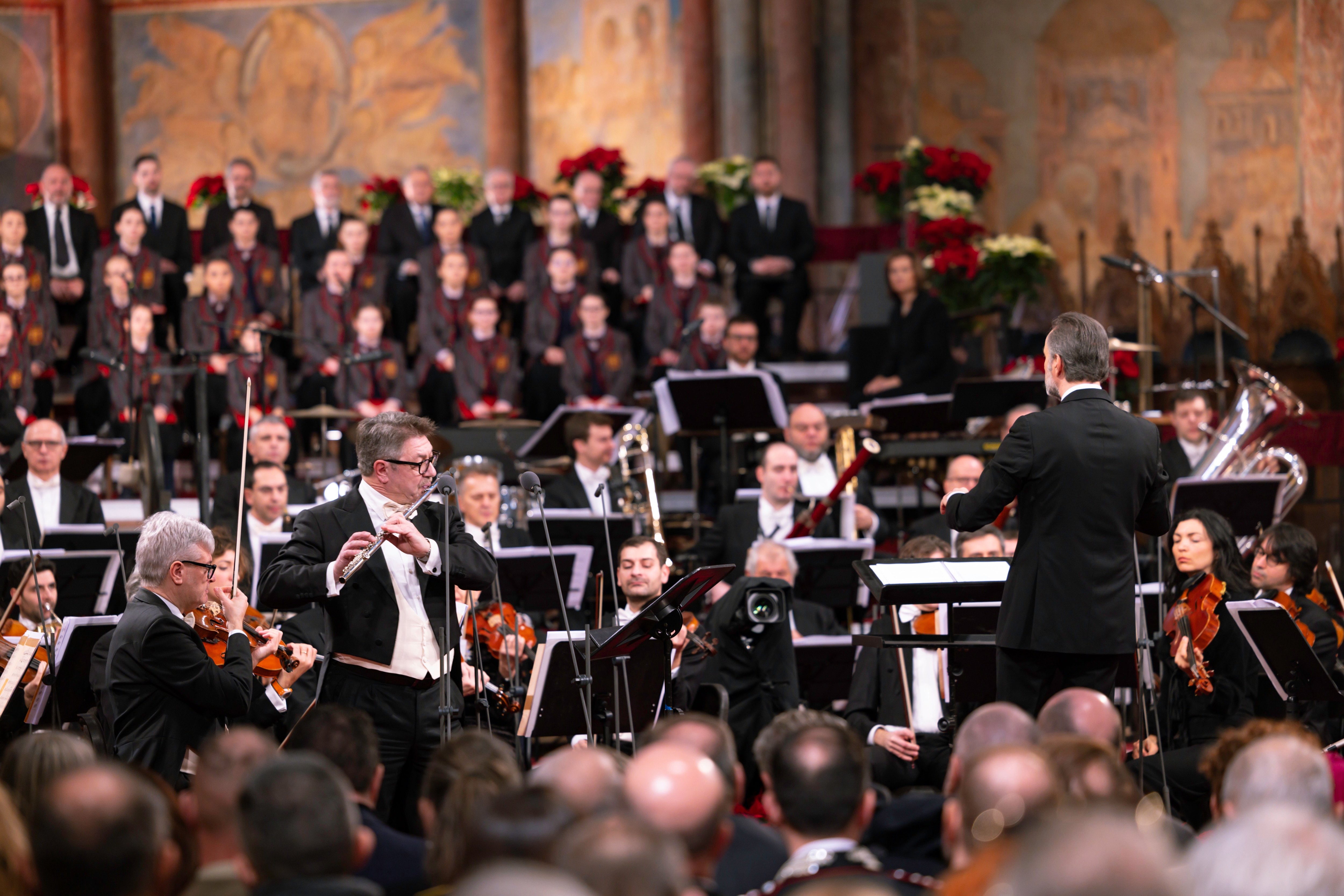 Le foto del XXXVIII Concerto di Natale da Assisi