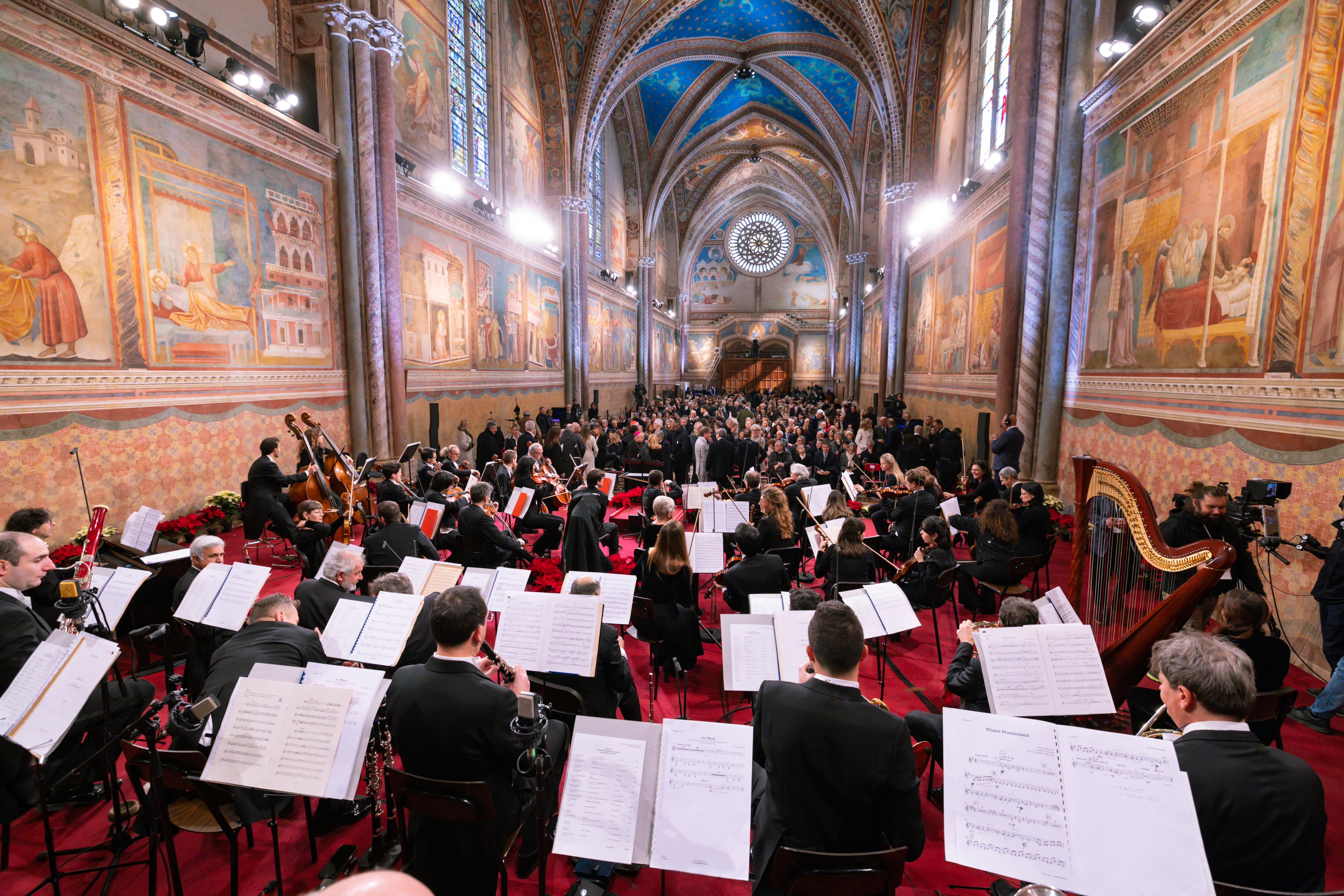 Le foto del XXXVIII Concerto di Natale da Assisi