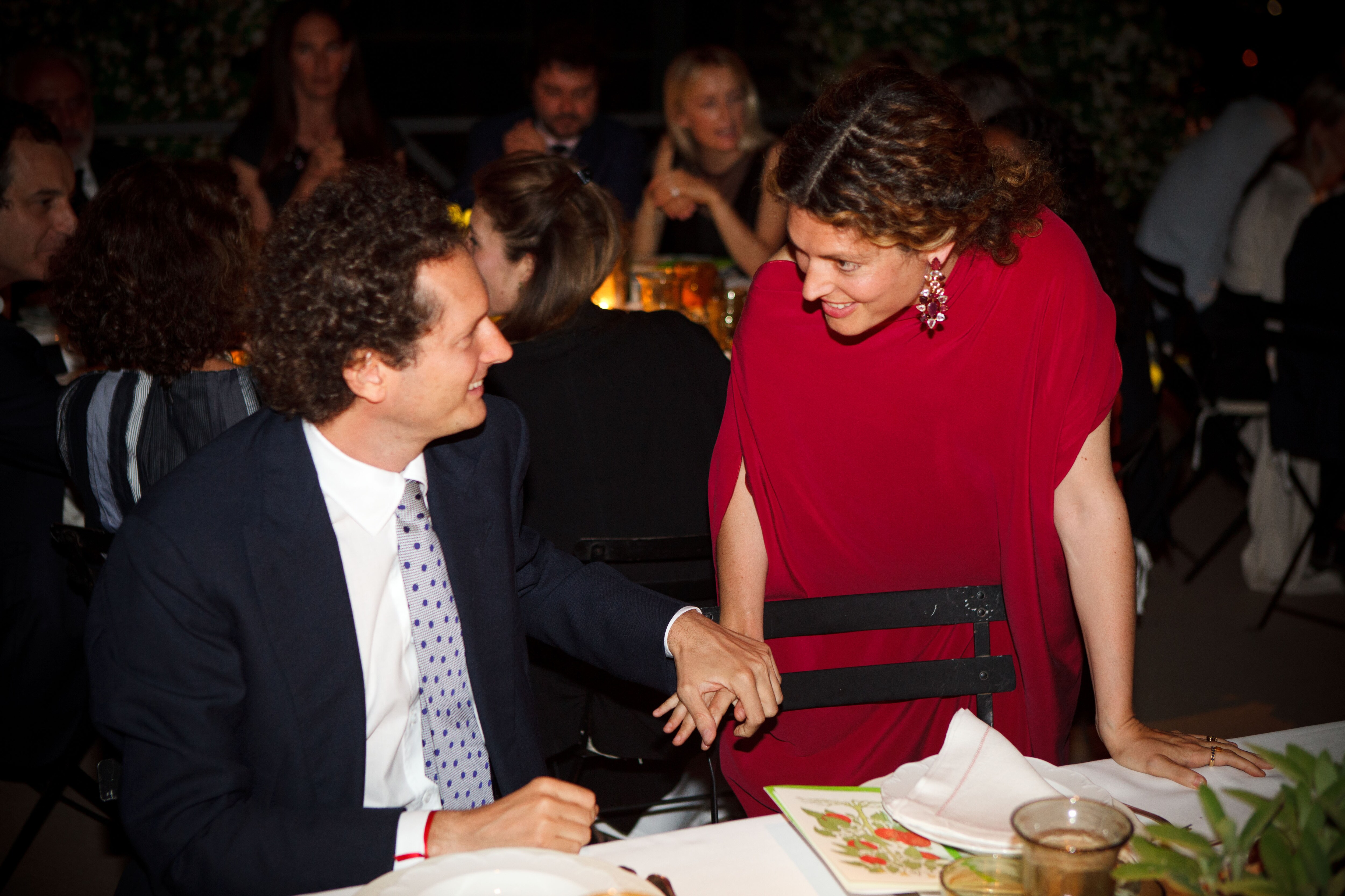 Mckim Medal Gala, John Elkann e Ginevra Elkann