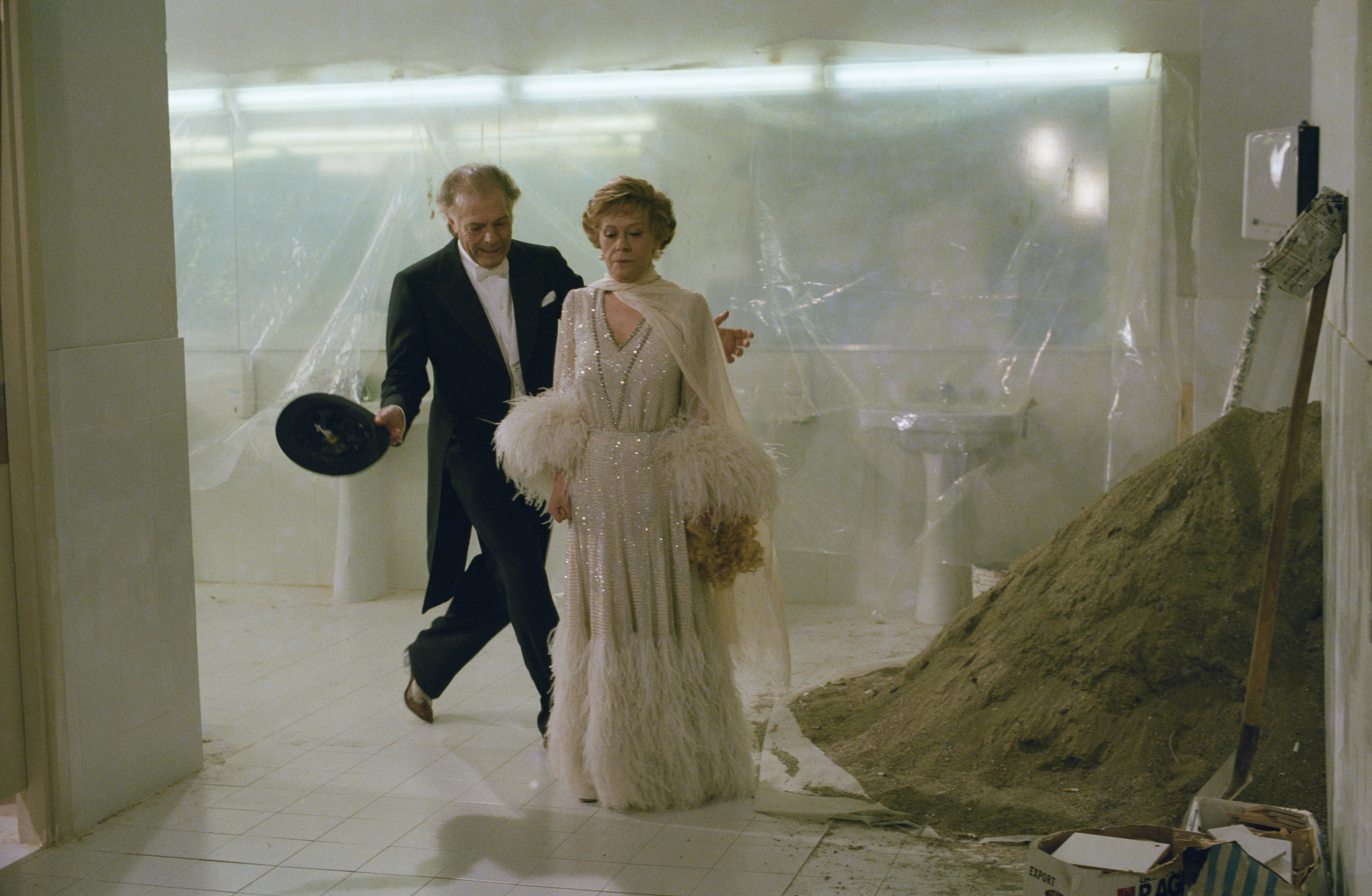 "Ginger e Fred" (1986). Di Pierluigi Praturlon. Fondo Reporters Associati. Archivio Fotografico Cineteca Nazionale CSC