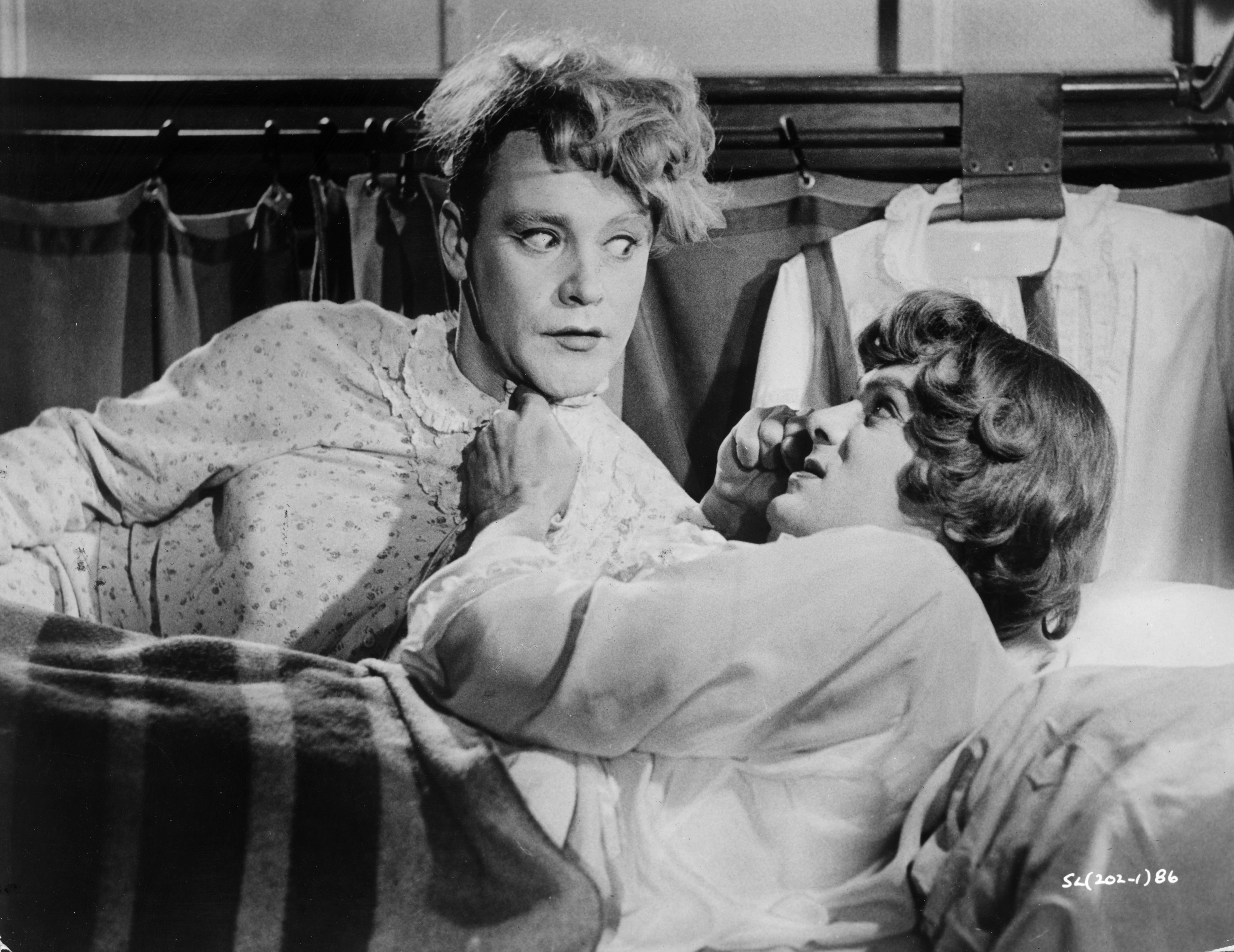 Una scena di "A qualcuno piace caldo", 1959