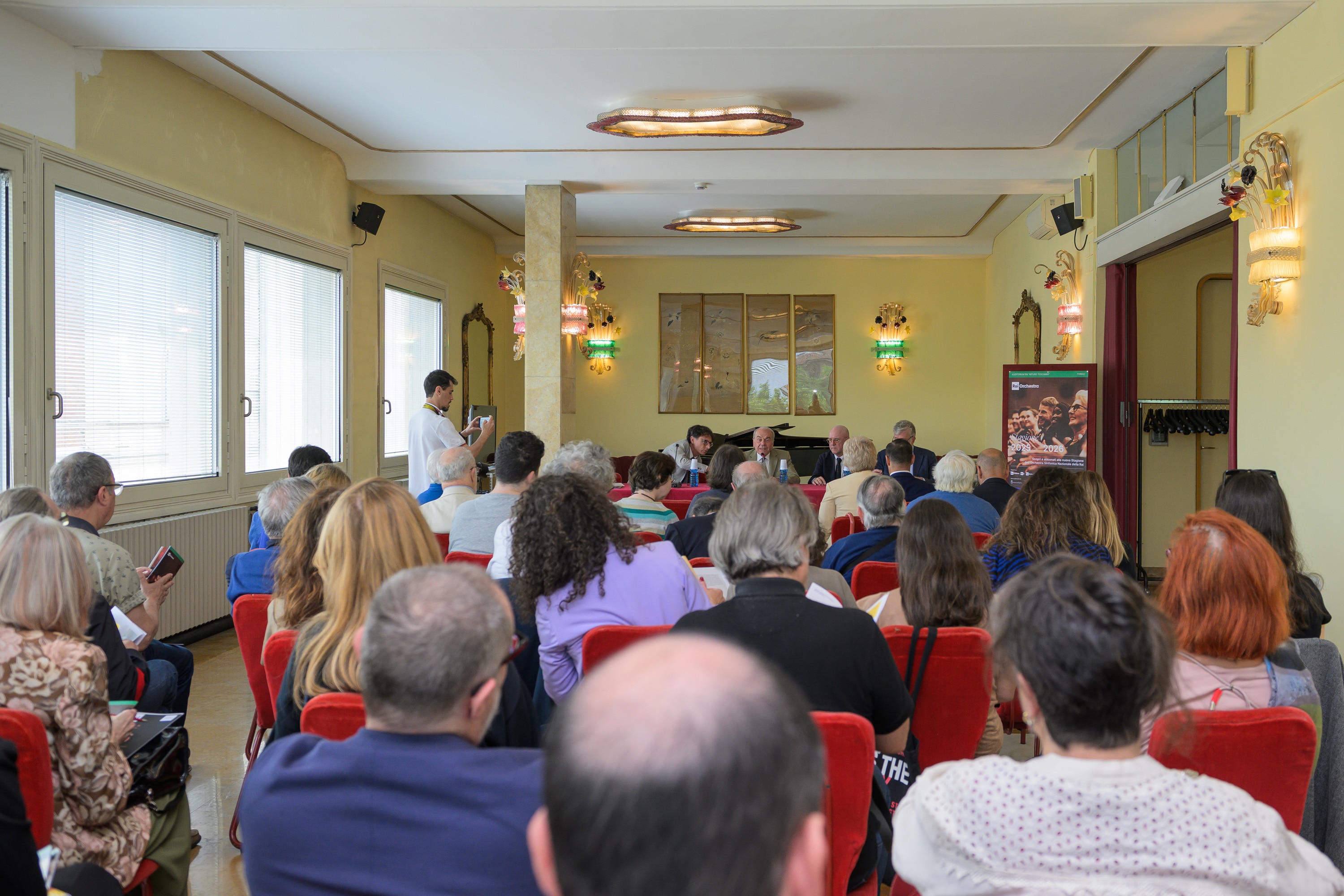 La Conferenza Stampa per la stagione 2025/2026 - Credits: DocServizi-SergioBertani/OSNRai