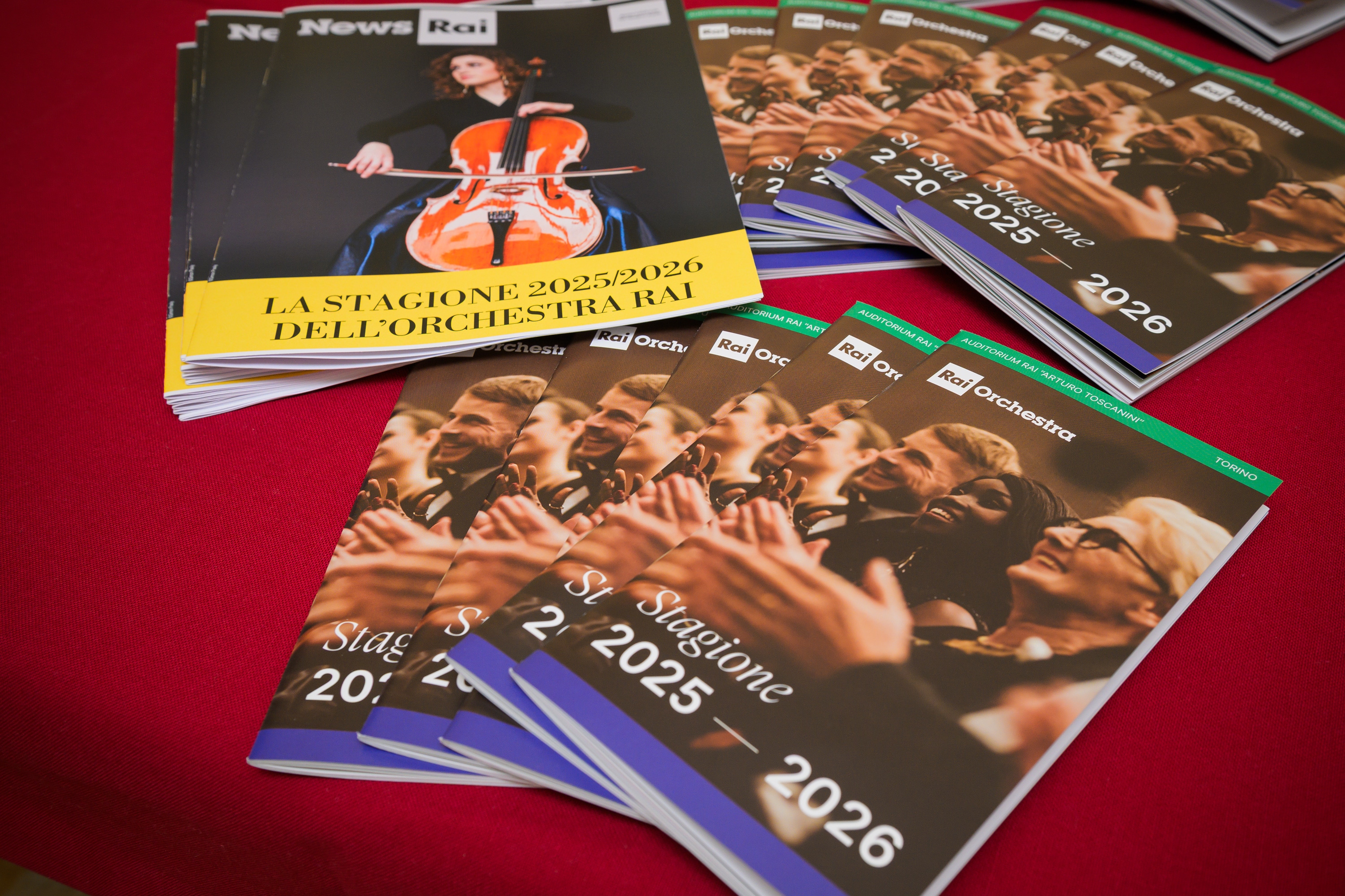 La Conferenza Stampa per la stagione 2025/2026 - Credits: DocServizi-SergioBertani/OSNRai
