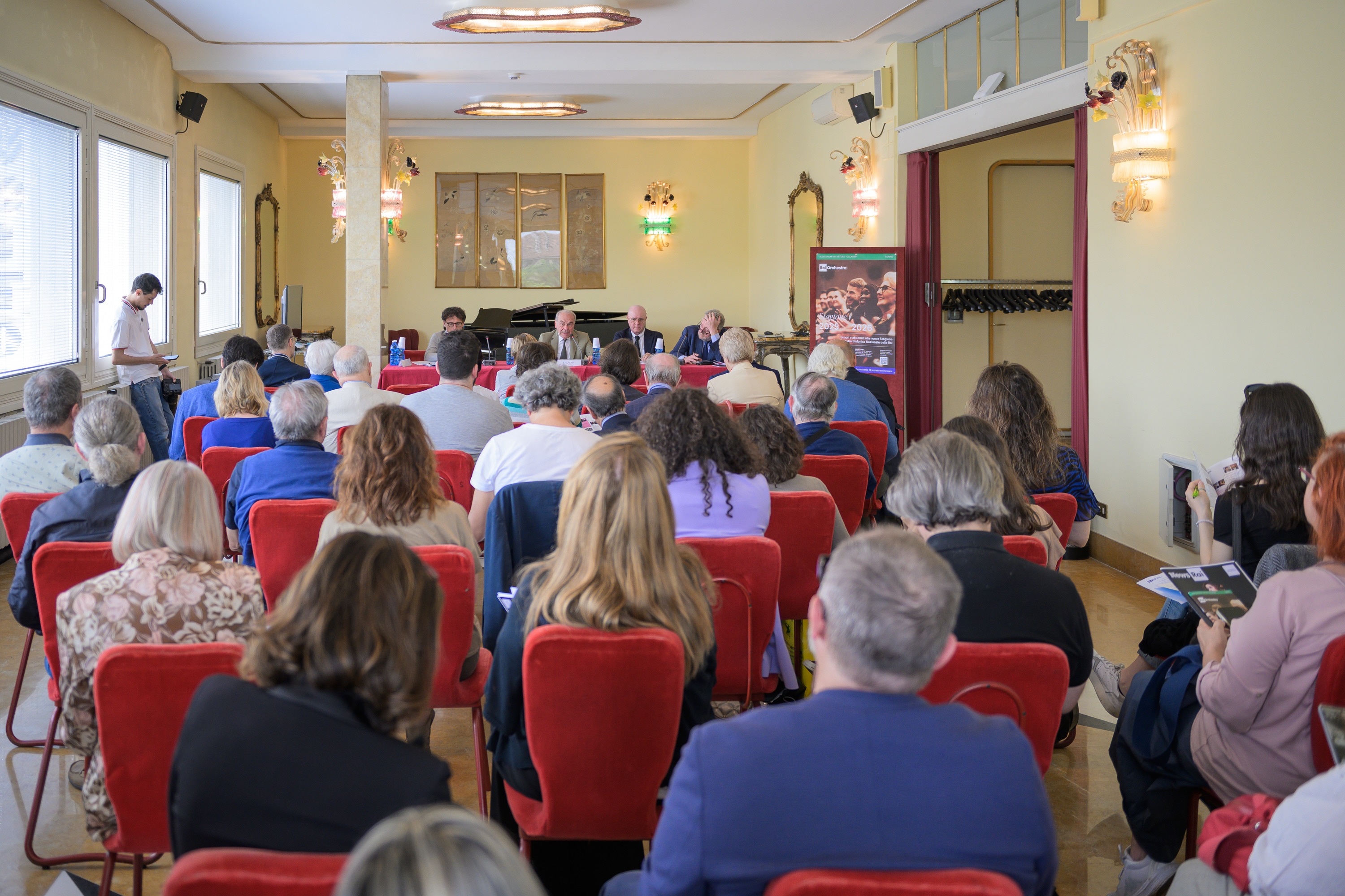 La Conferenza Stampa per la stagione 2025/2026 - Credits: DocServizi-SergioBertani/OSNRai