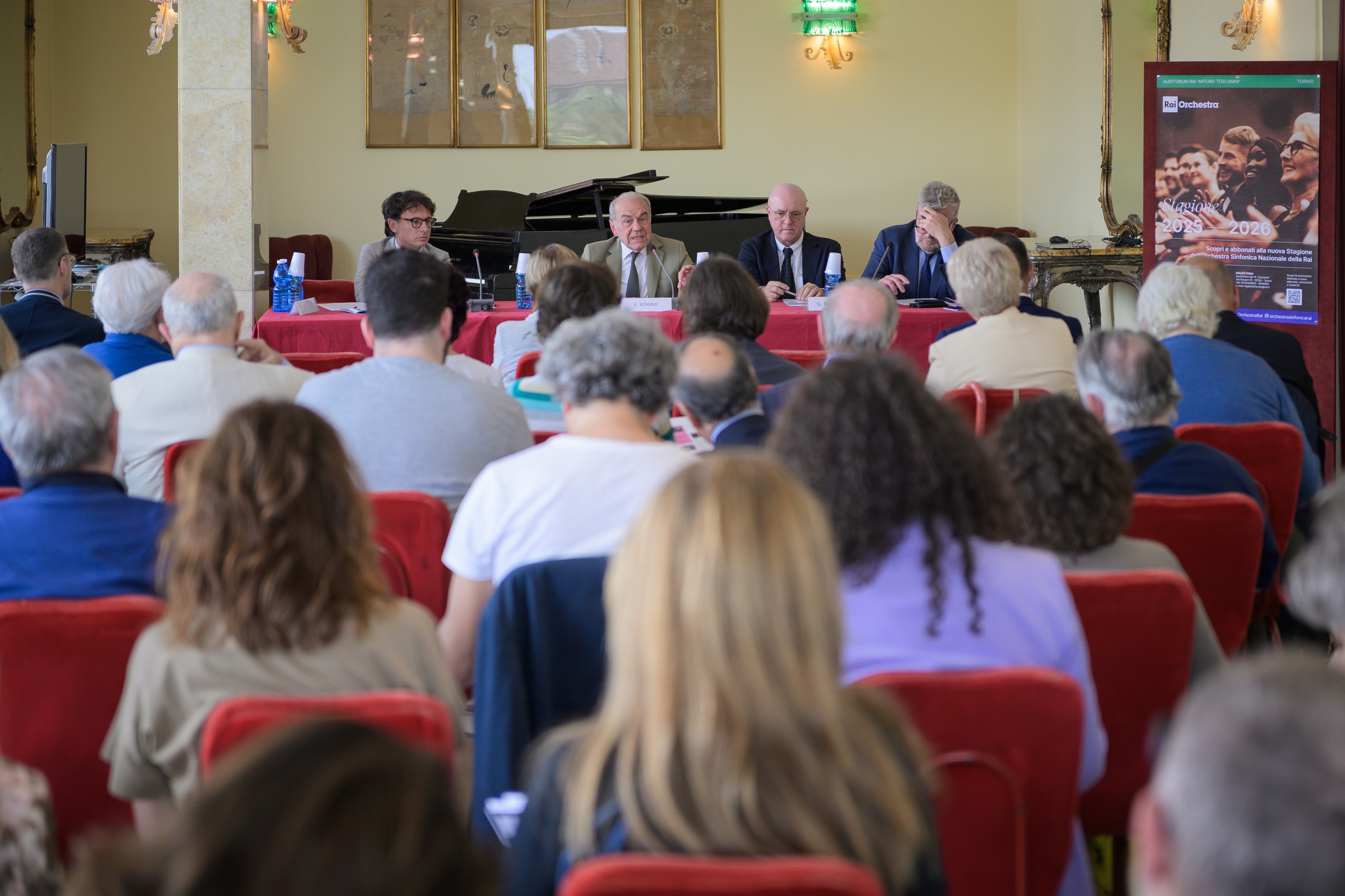 La Conferenza Stampa per la stagione 2025/2026 - Credits: DocServizi-SergioBertani/OSNRai