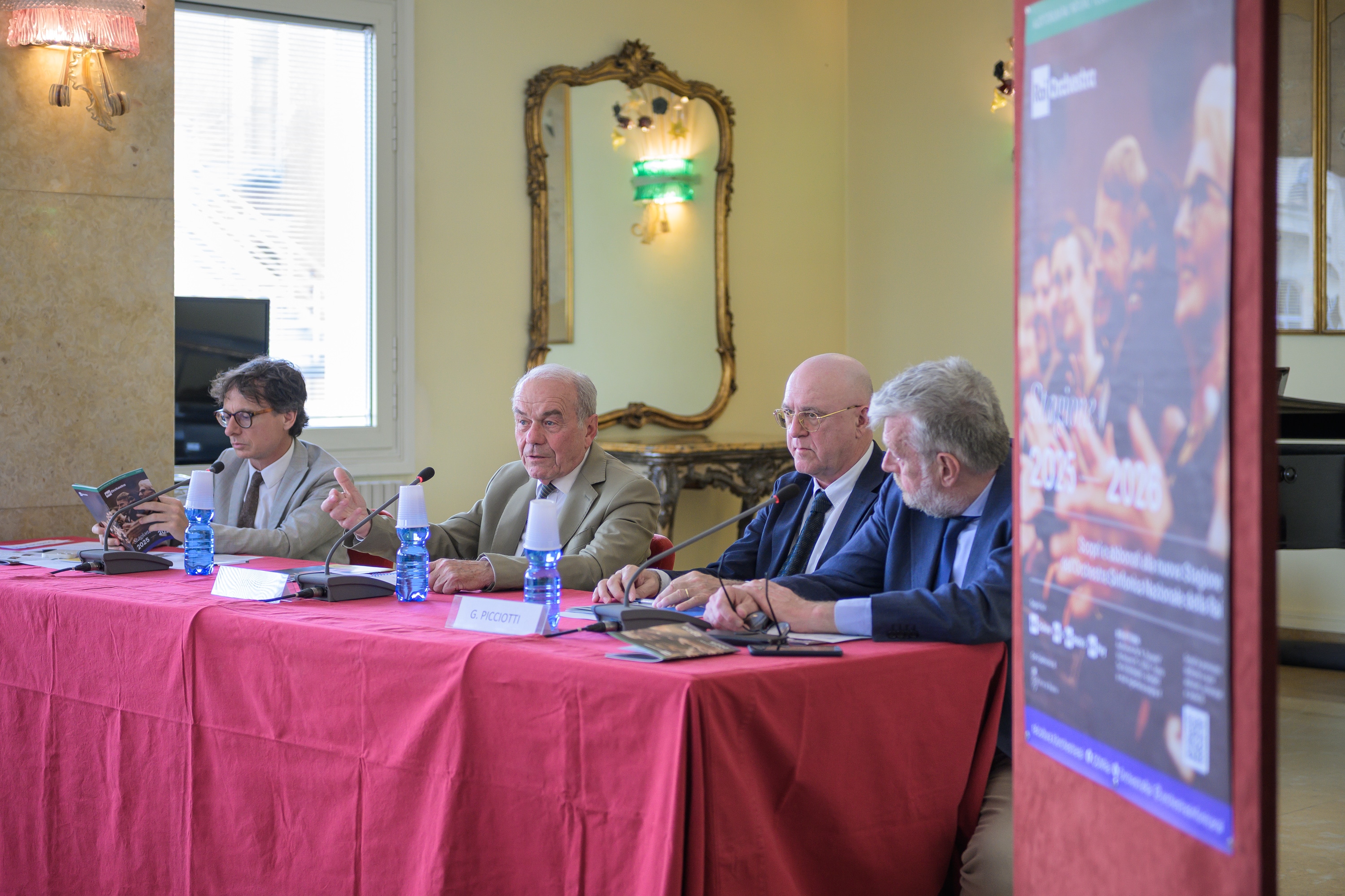 La Conferenza Stampa per la stagione 2025/2026 - Credits: DocServizi-SergioBertani/OSNRai