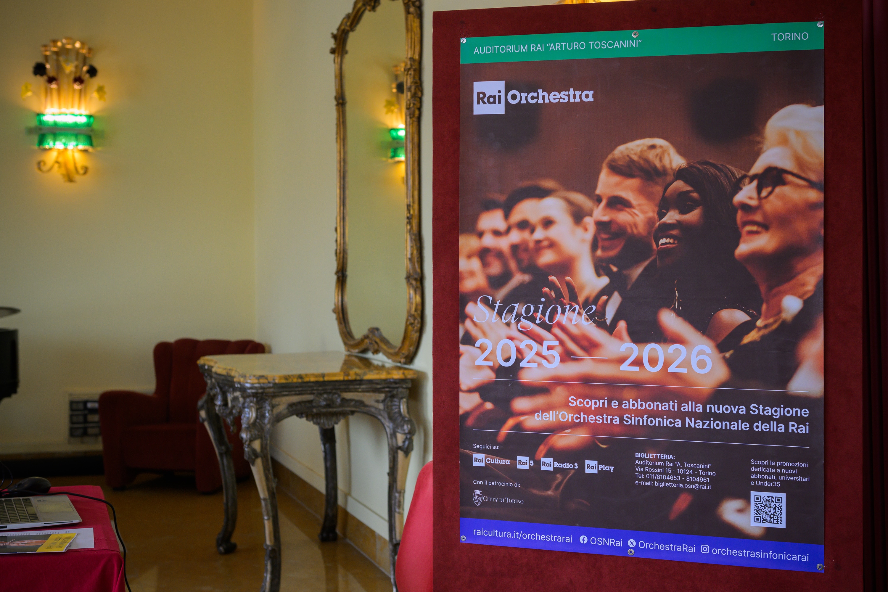 La Conferenza Stampa per la stagione 2025/2026 - Credits: DocServizi-SergioBertani/OSNRai