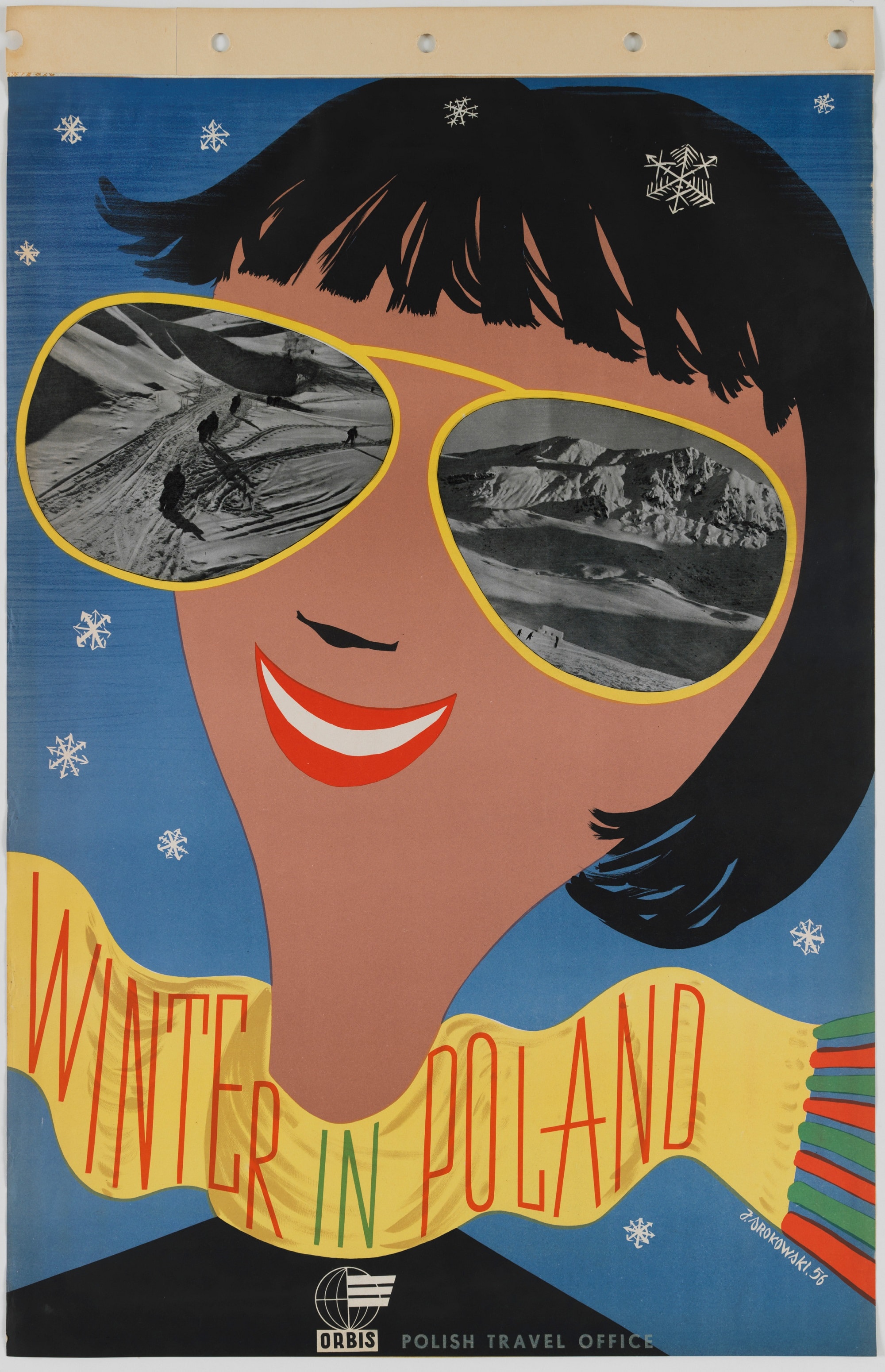 Jerzy Srokowski, Winter in Poland, 1956